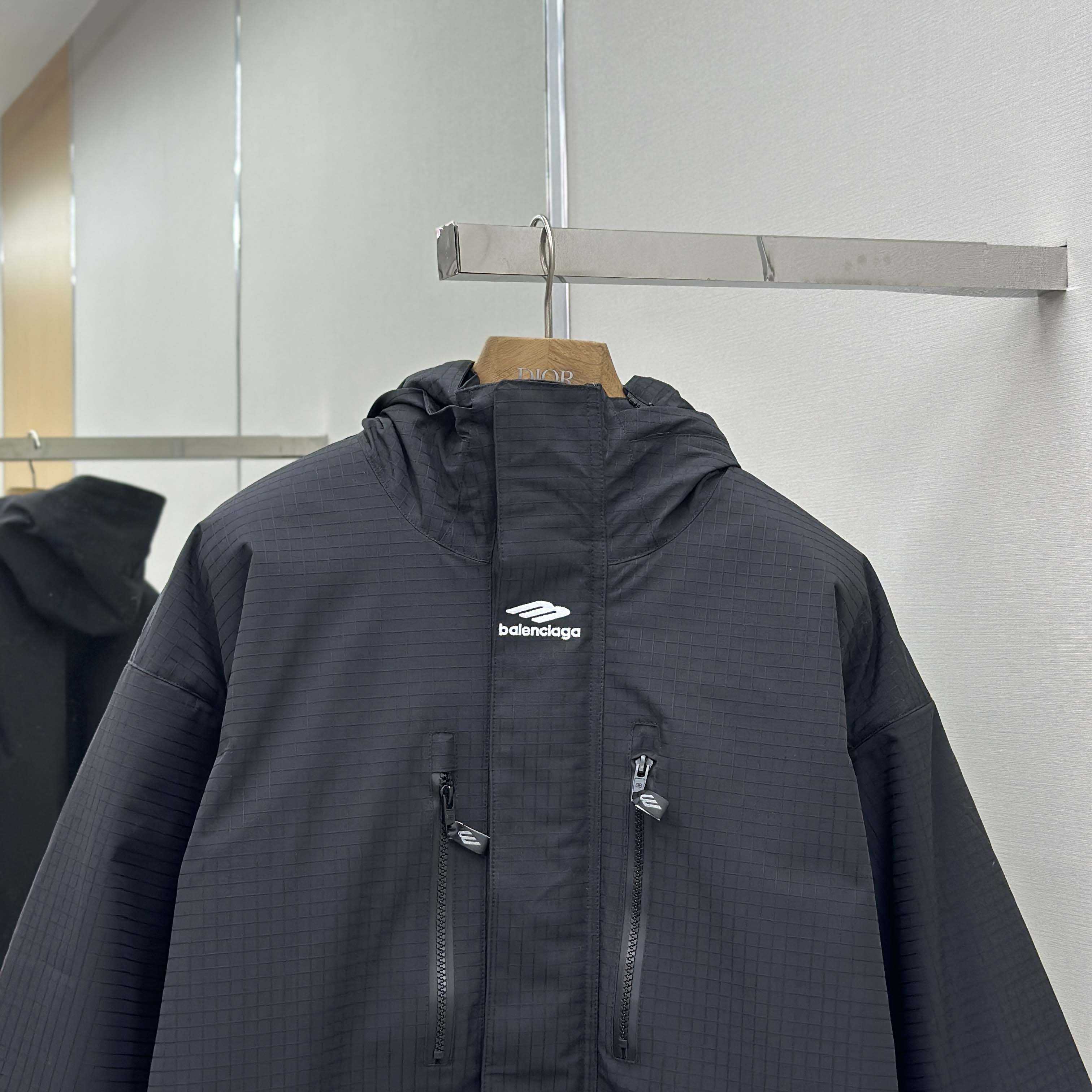 Balenciaga 3b Sports Icon Zip-up Jacke - DopestKickz