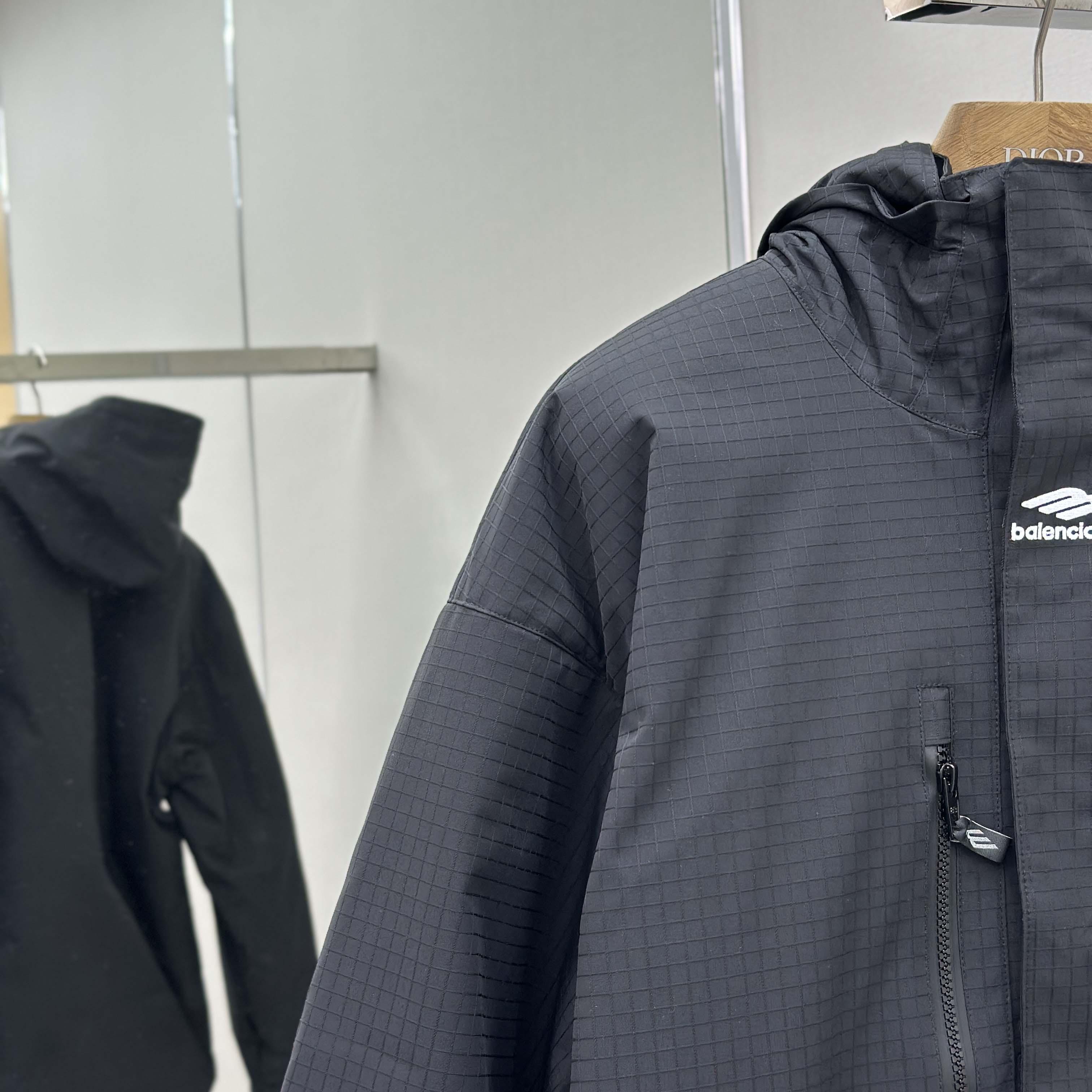 Balenciaga 3b Sports Icon Zip-up Jacke - DopestKickz