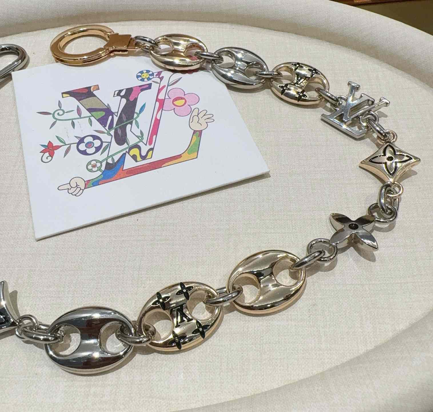 Louis Vuitton LV Sailor Chain Belt S00   M03122 - DopestKickz