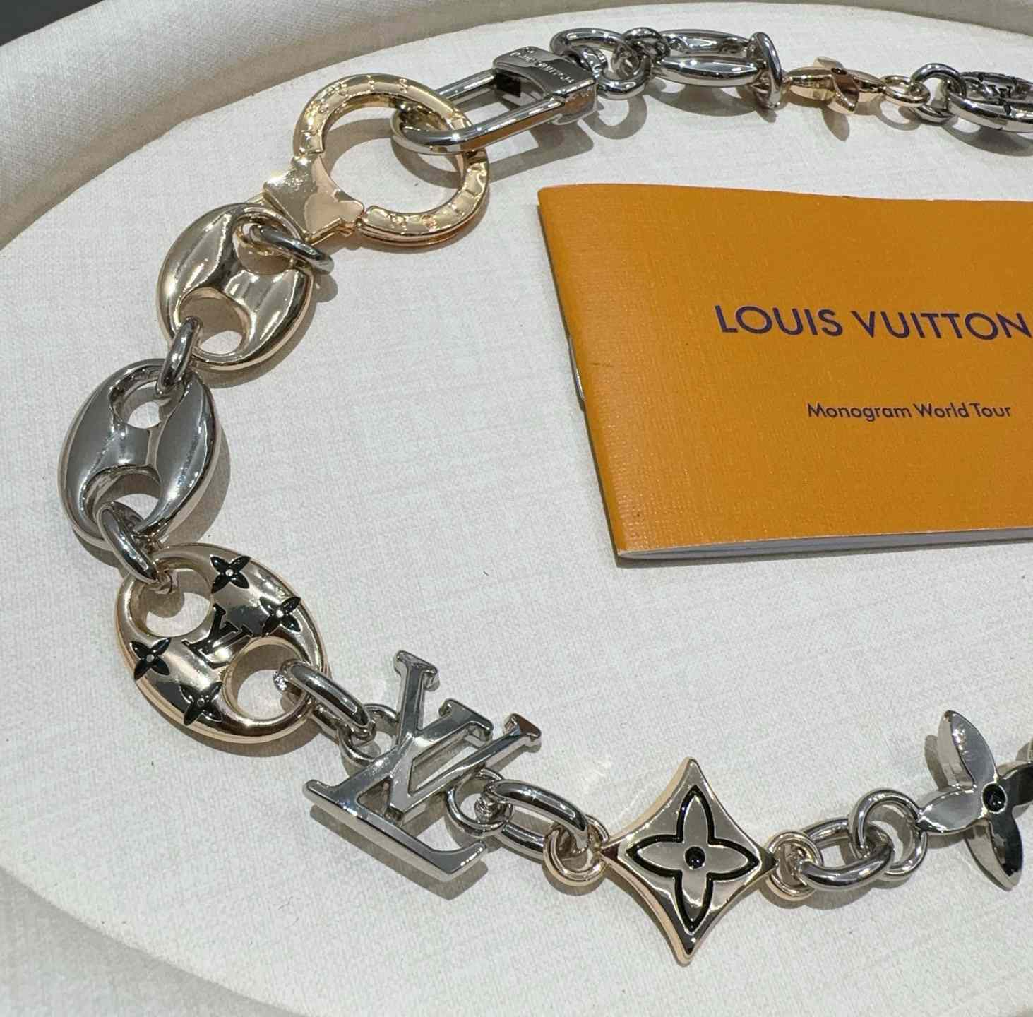 Louis Vuitton LV Sailor Chain Belt S00   M03122 - DopestKickz