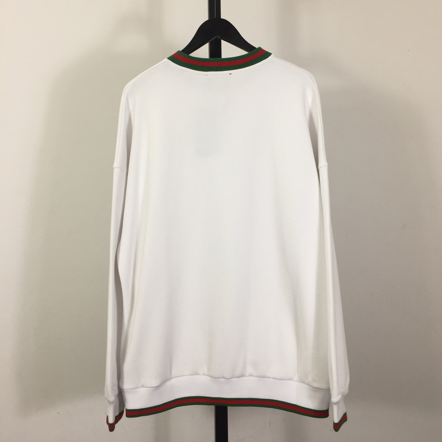 Gucci Cotton Piquet Sweatshirt With Web - DopestKickz