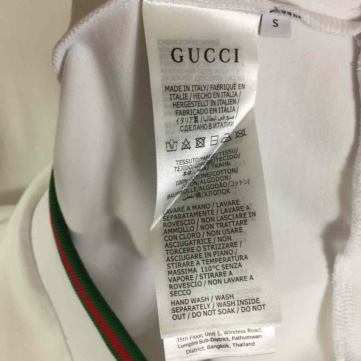 Gucci Cotton Piquet Sweatshirt With Web - DopestKickz