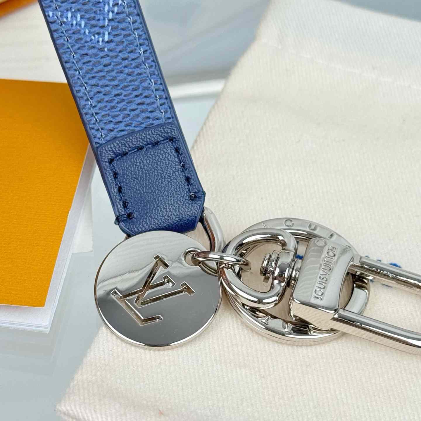 Louis Vuitton LV Slim Dragonne Key Holder and Bag Charm S00  - DopestKickz