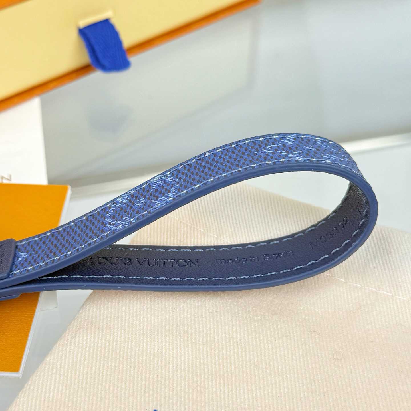 Louis Vuitton LV Slim Dragonne Key Holder and Bag Charm S00  - DopestKickz