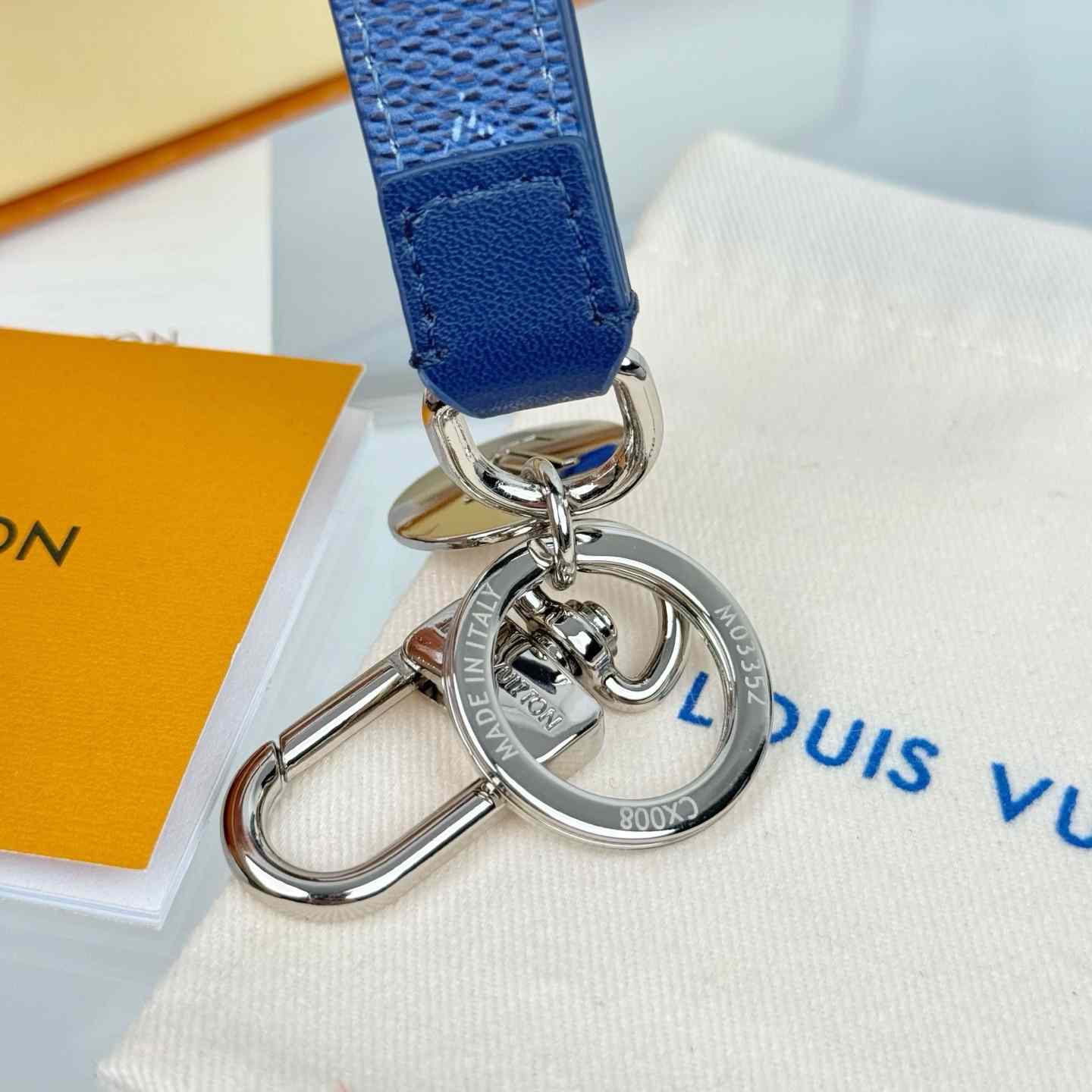 Louis Vuitton LV Slim Dragonne Key Holder and Bag Charm S00  - DopestKickz