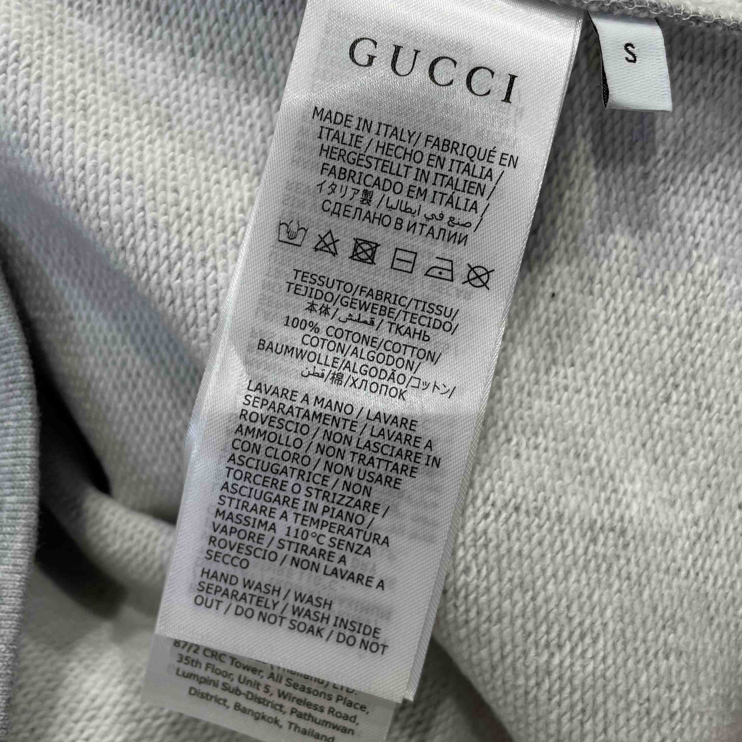 Gucci Cotton Jersey Sweatshirt With Print - DopestKickz