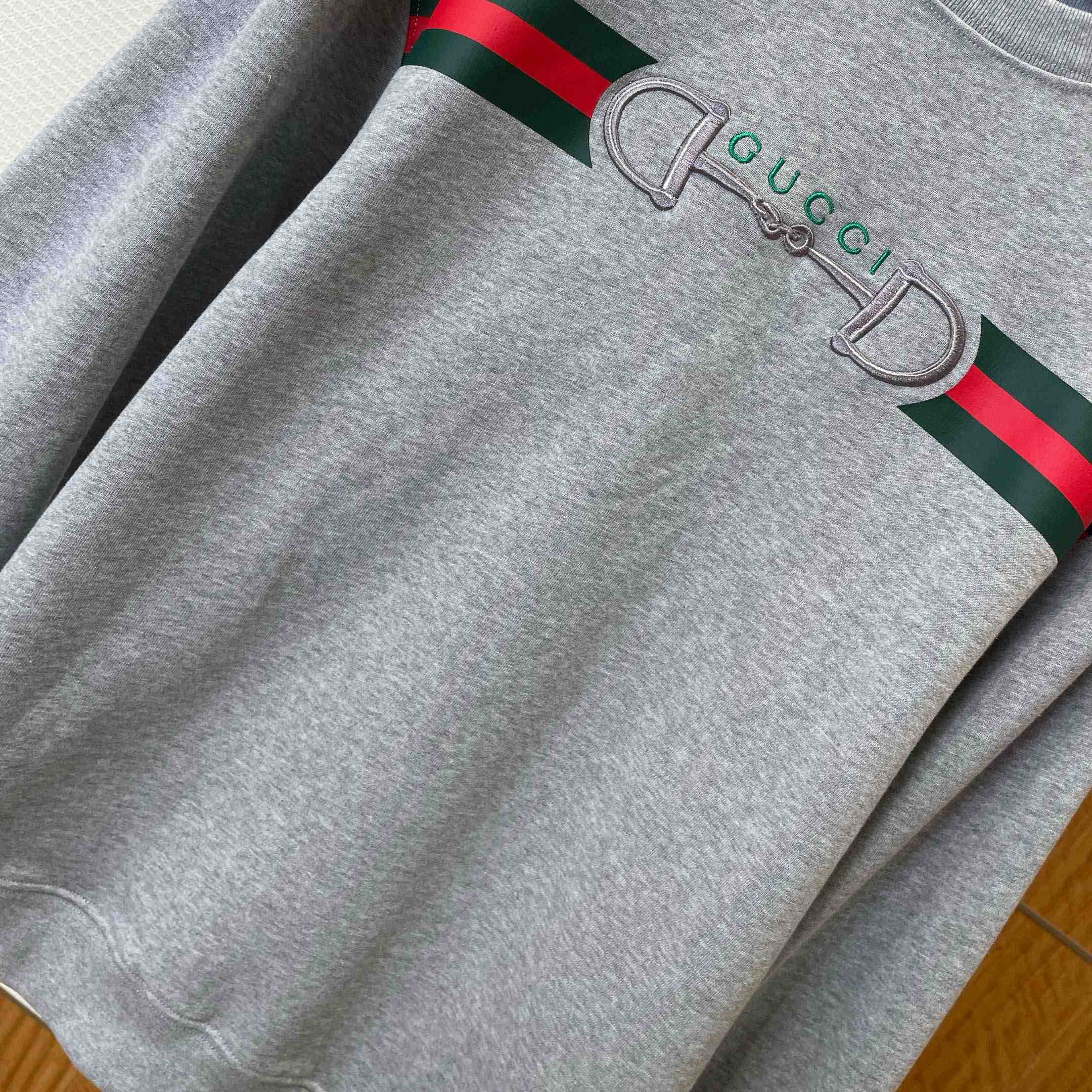 Gucci Cotton Jersey Sweatshirt With Print - DopestKickz