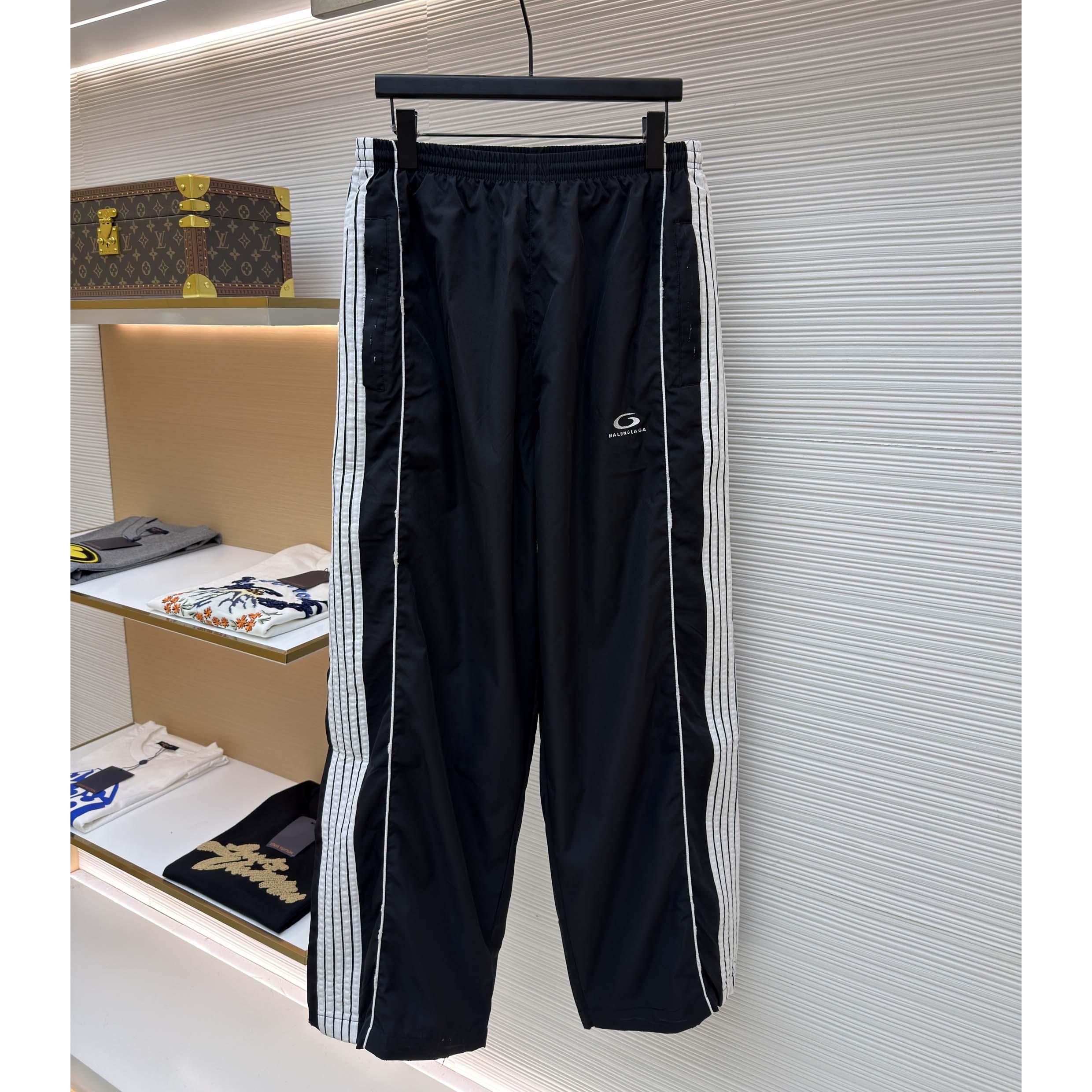 Balenciaga Tracksuit Pants 'Black' - DopestKickz