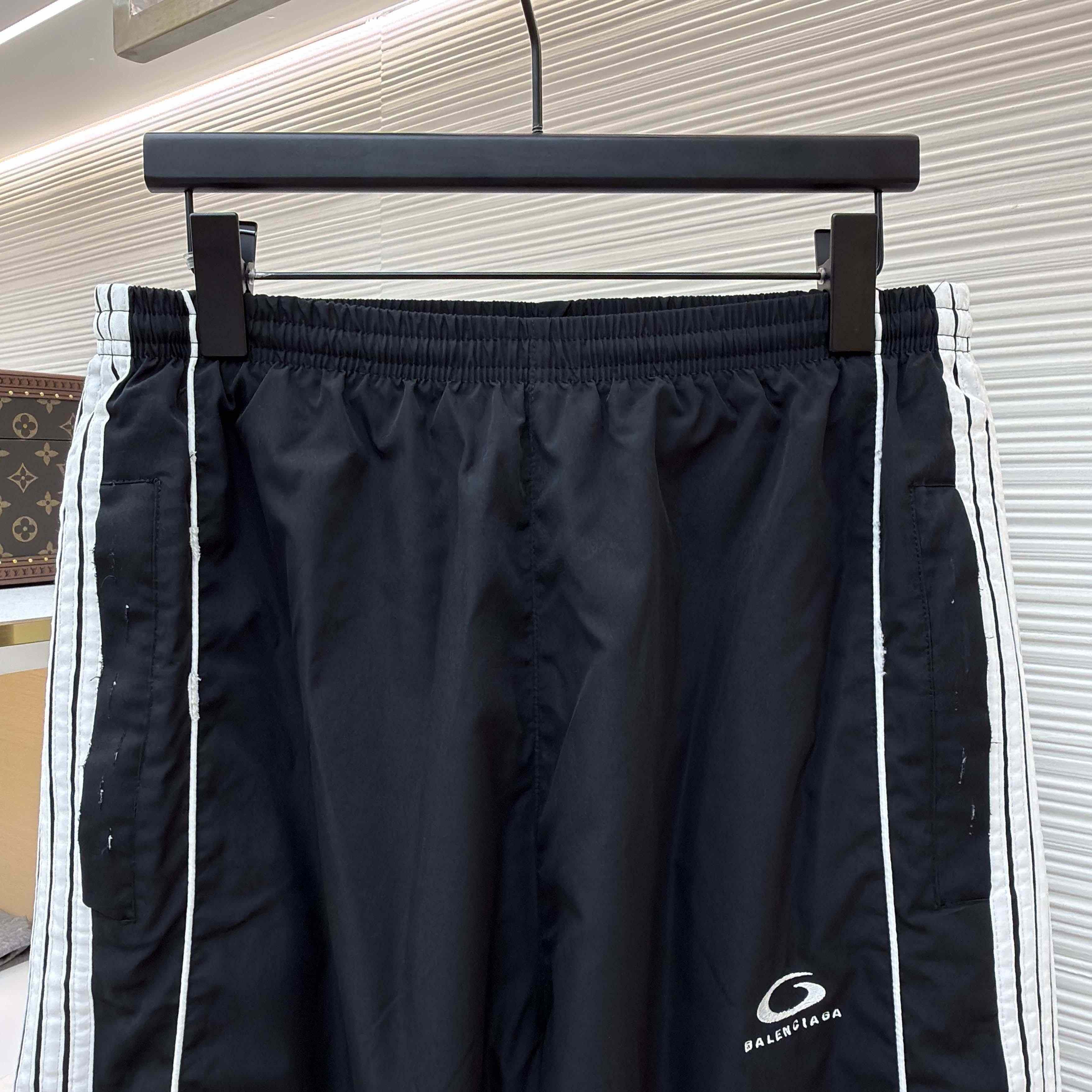 Balenciaga Tracksuit Pants 'Black' - DopestKickz