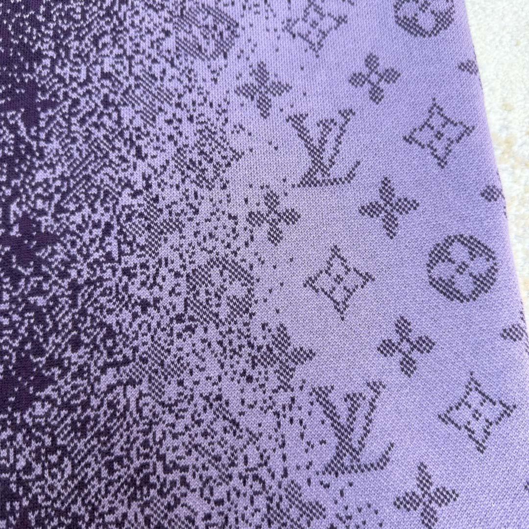  Louis Vuitton Monogram Jacquard Short-Sleeved Crewneck      1AJTV8 - DopestKickz