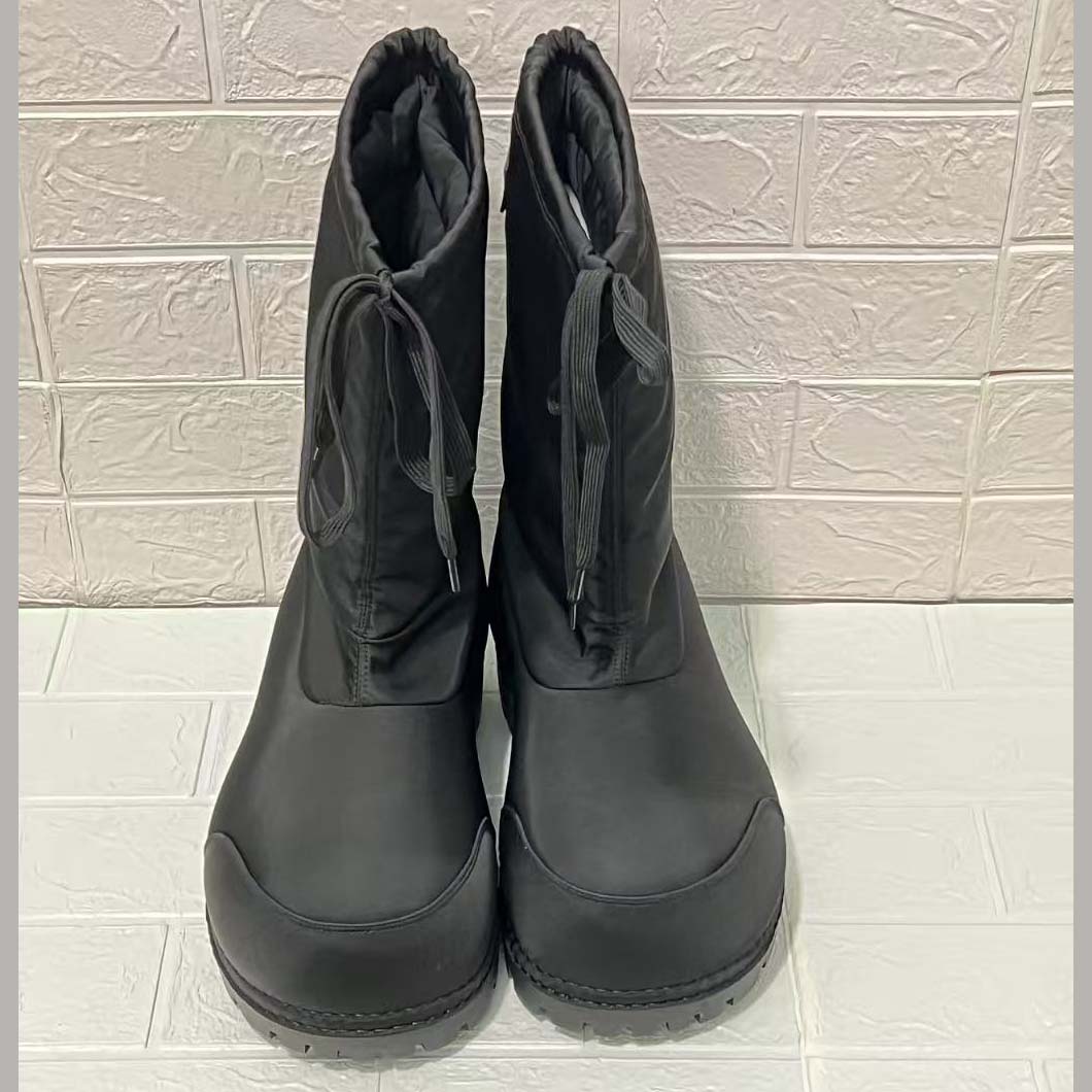 Balenciaga Alaska High Boot In Black Nylon - DopestKickz