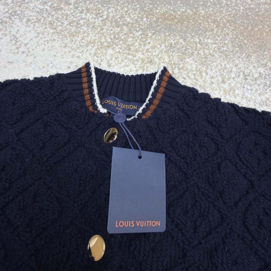 Louis Vuitton Monogram Toweling Varsity Jacket    1AIQFO - DopestKickz