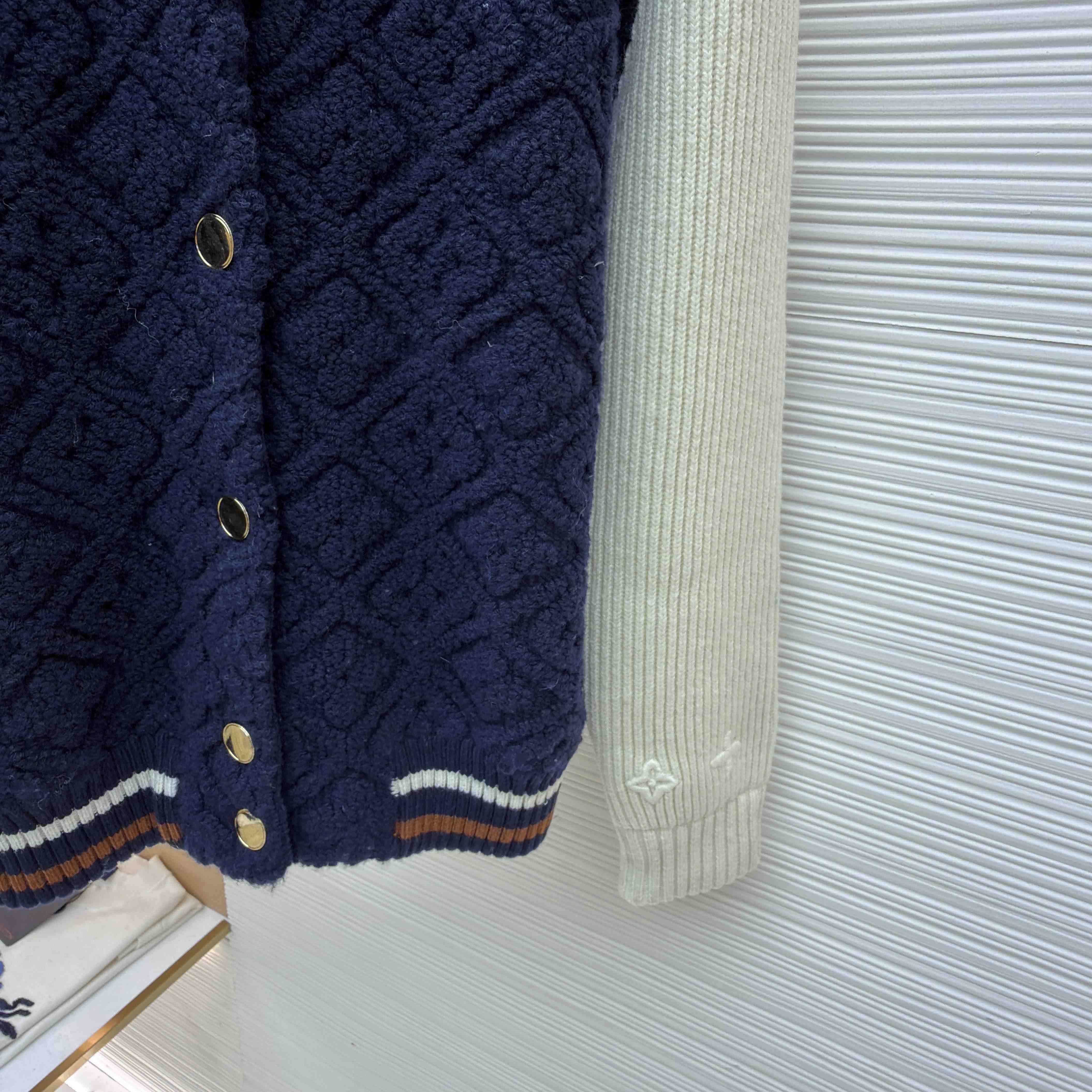 Louis Vuitton Monogram Toweling Varsity Jacket    1AIQFO - DopestKickz