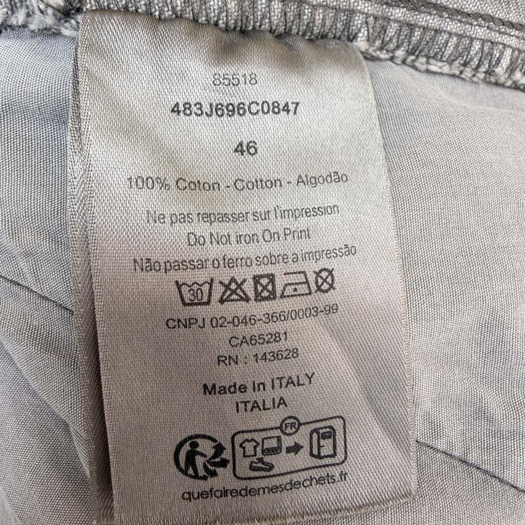 Dior Cannage Carpenter Jeans Gray Cotton Twill - DopestKickz