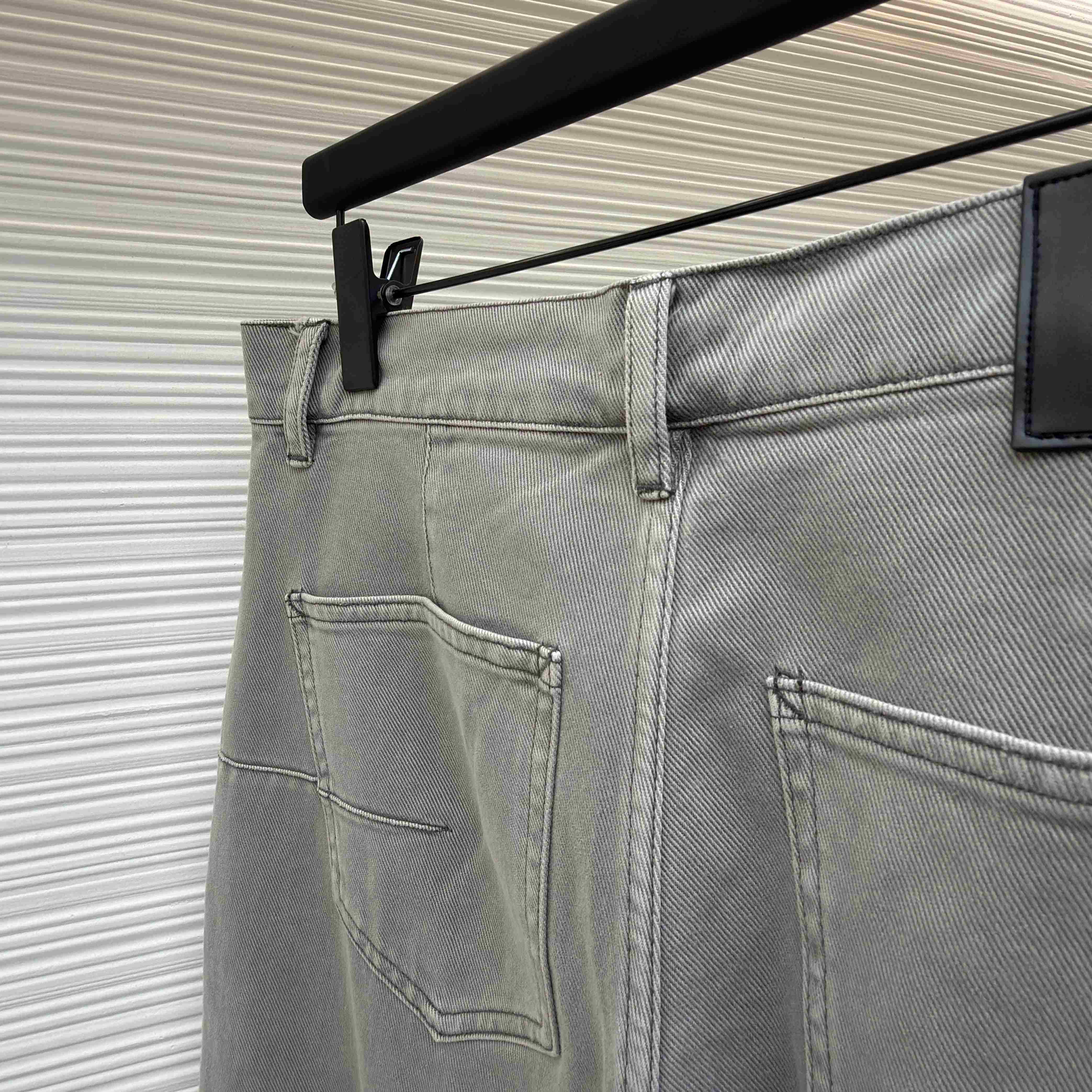 Dior Cannage Carpenter Jeans Gray Cotton Twill - DopestKickz