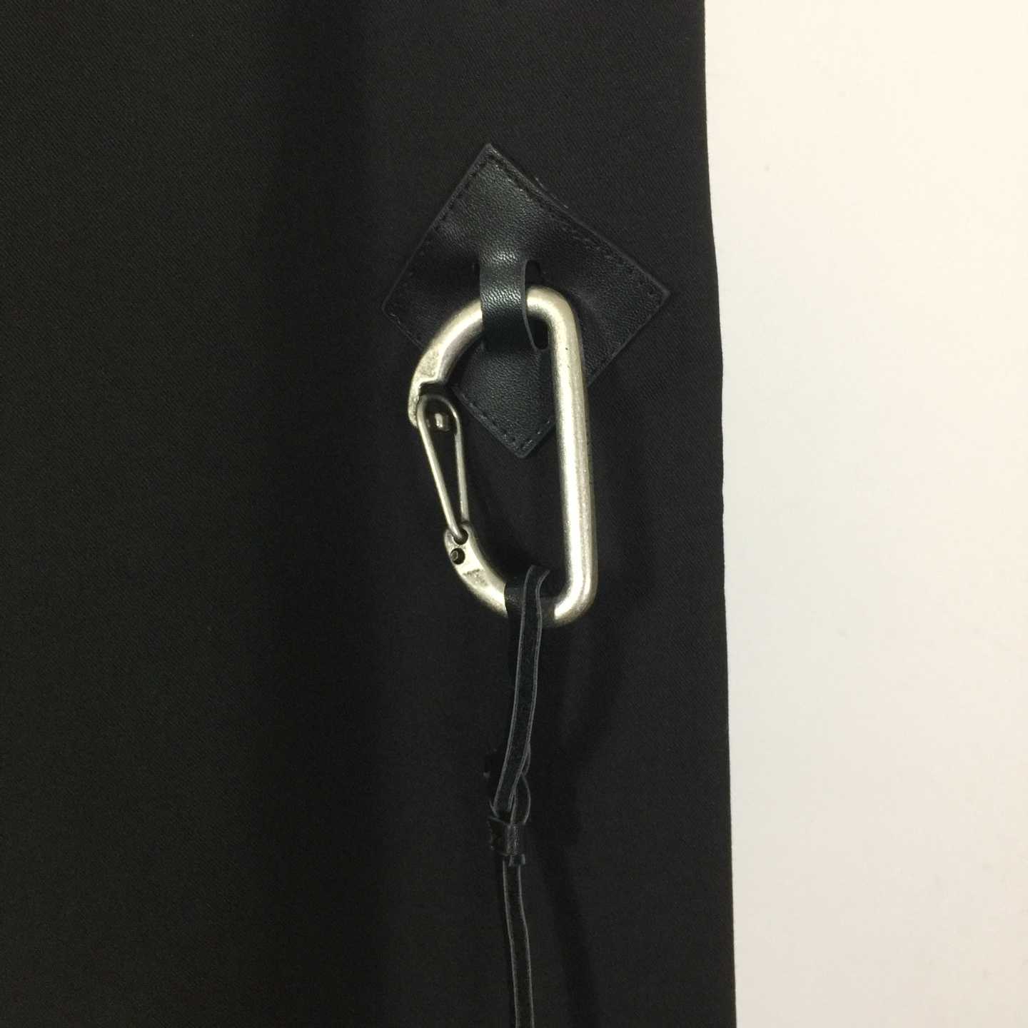 Loewe Low Crotch Trousers In Cotton Black - DopestKickz