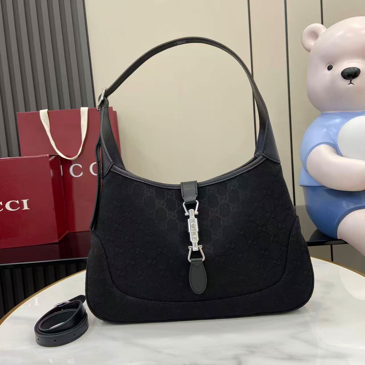 Gucci Jackie 1961 Medium Shoulder Bag 863137 - DopestKickz