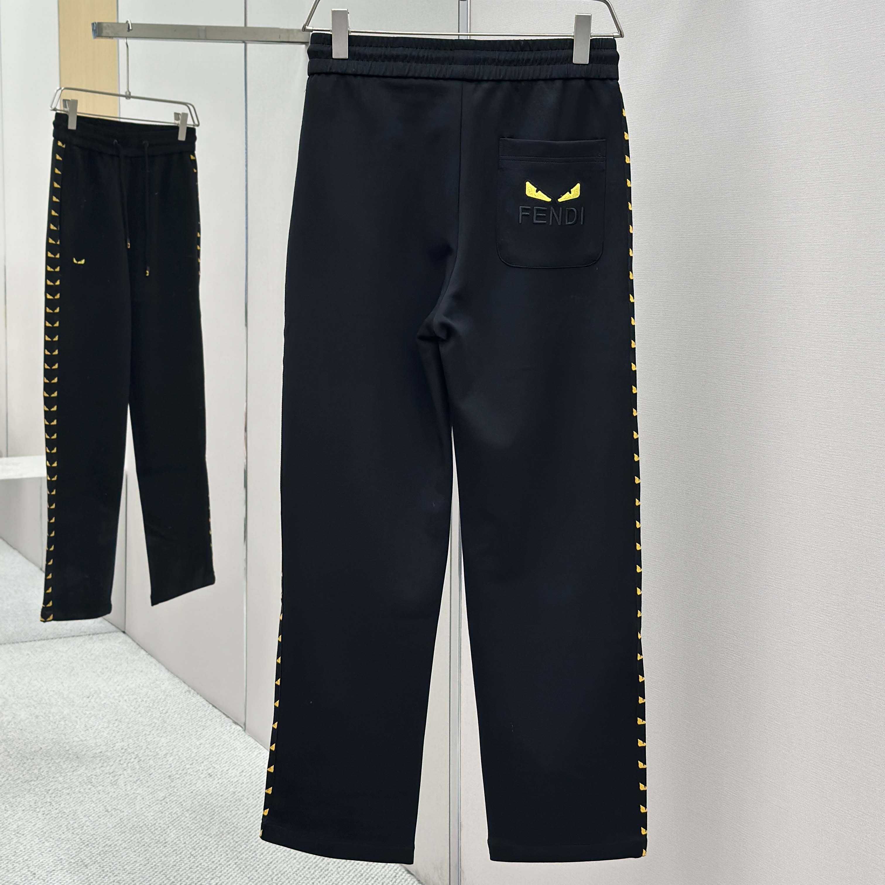 Fendi Trousers In Cotton  - DopestKickz