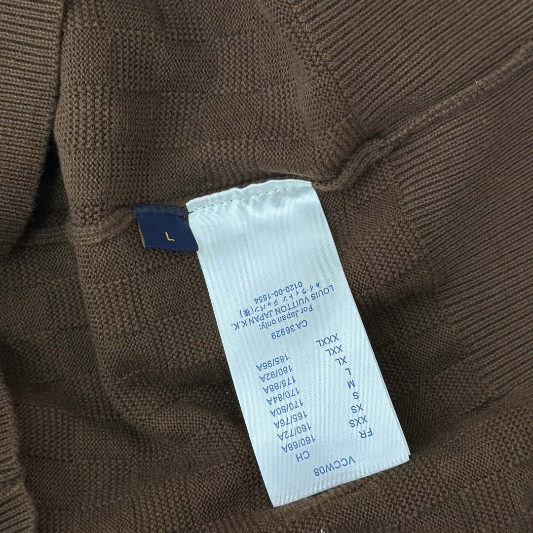 Louis Vuitton LV x The The Darjeeling Limited Embroidered Long-Sleeved Crewneck    1AJTYG - DopestKickz