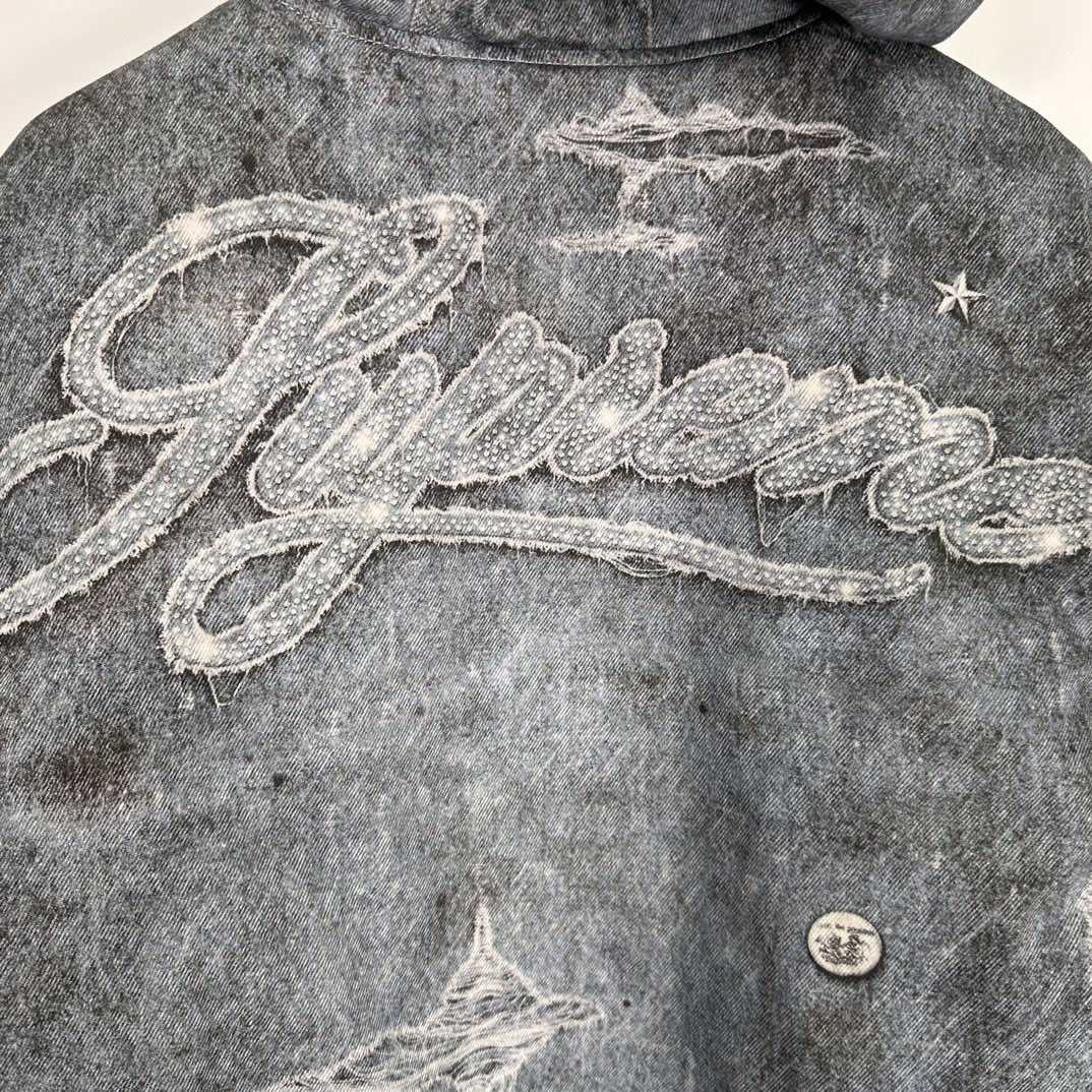 Supreme  HJR Trompe L'oeil Hooded Work Jacket 'Blue' - DopestKickz