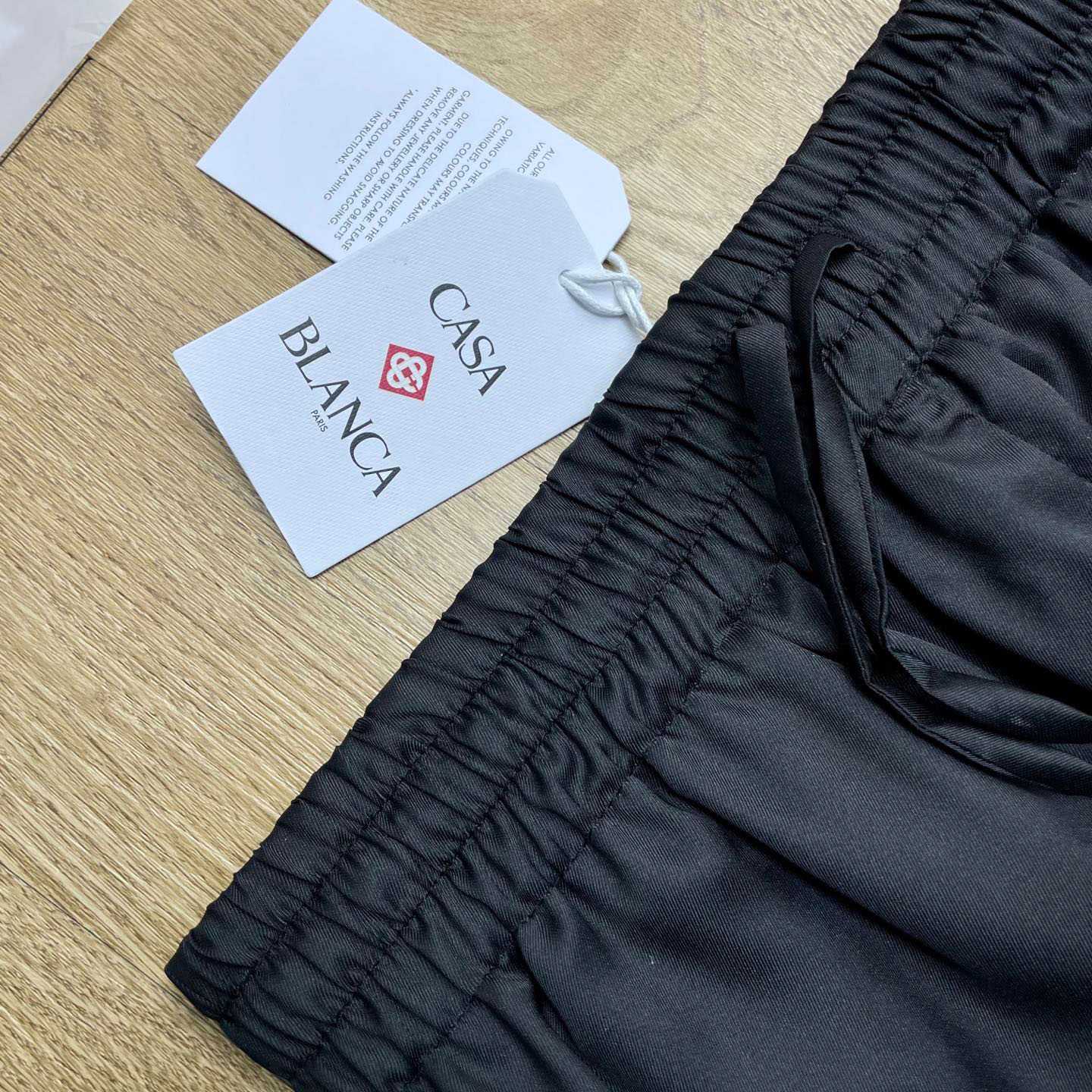 Casablanca Blades Silk Satin Shorts CA3572 - DopestKickz