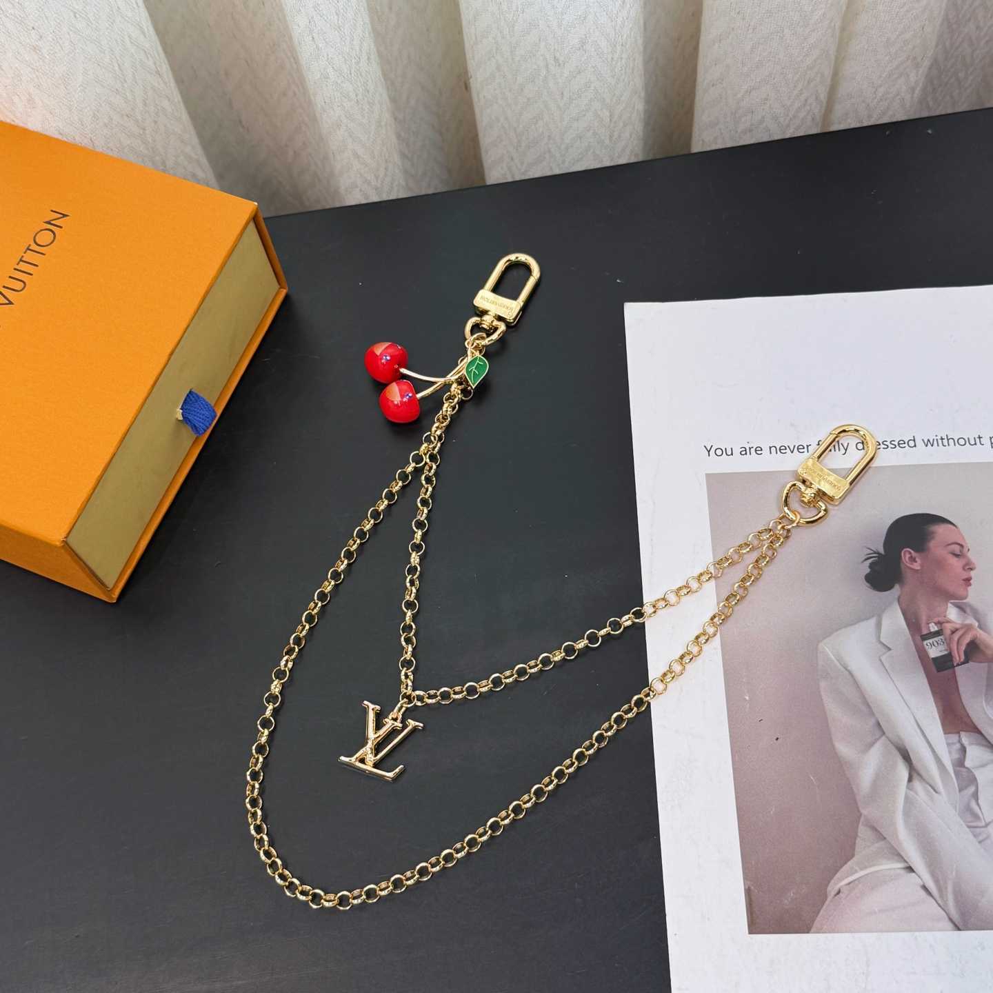 Louis Vuitton LV x TM Cerise Bag Chain S00   M02598 - DopestKickz