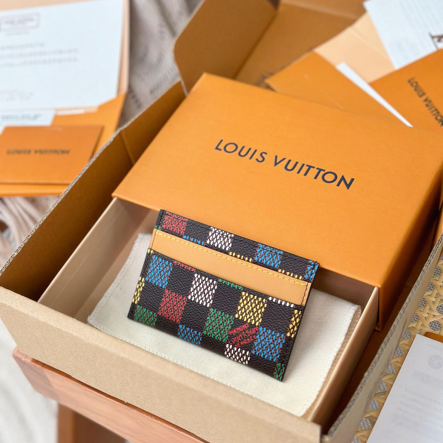 Louis Vuitton Porta-cartão Double N00189 - DopestKickz