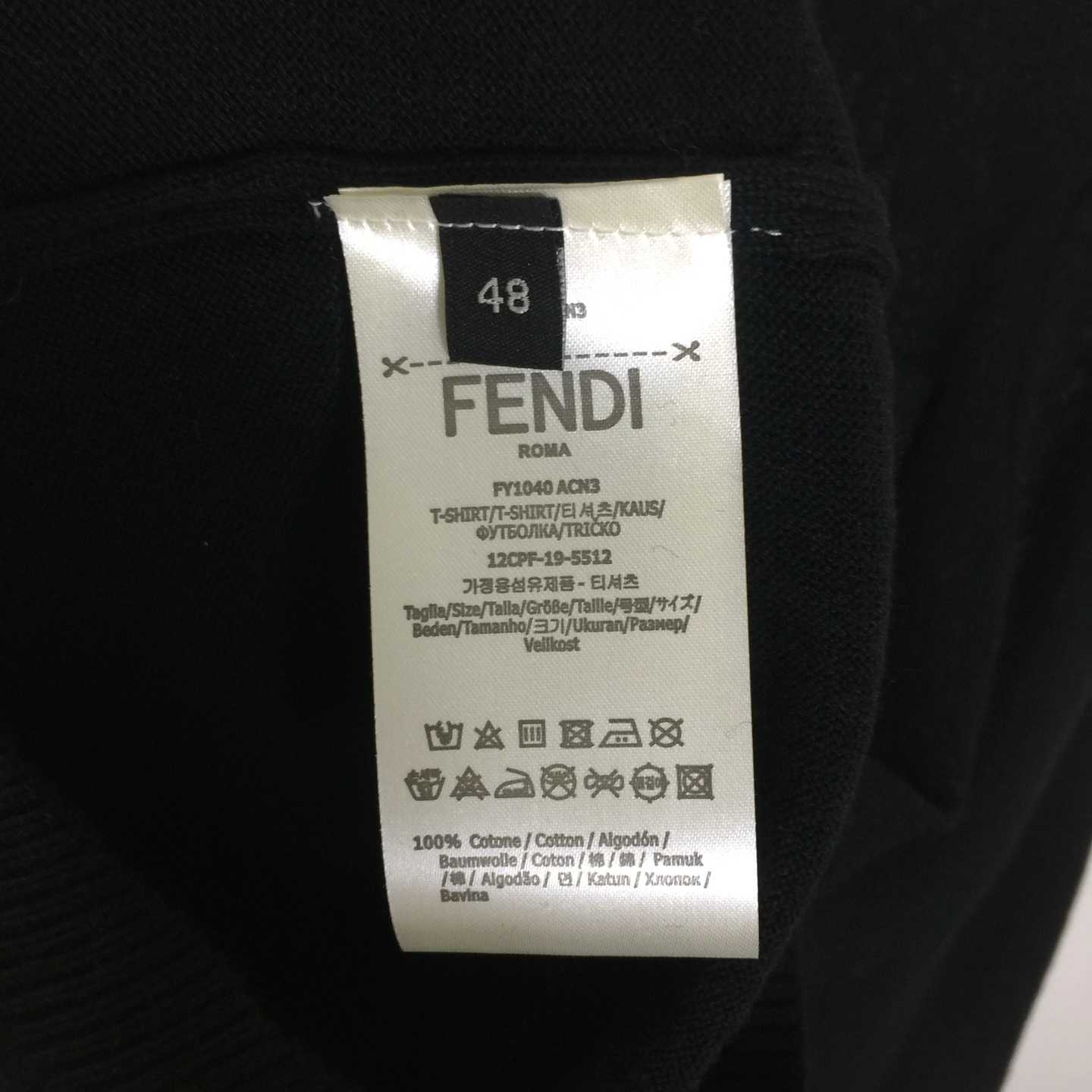 Fendi Black Wool Pullover - DopestKickz