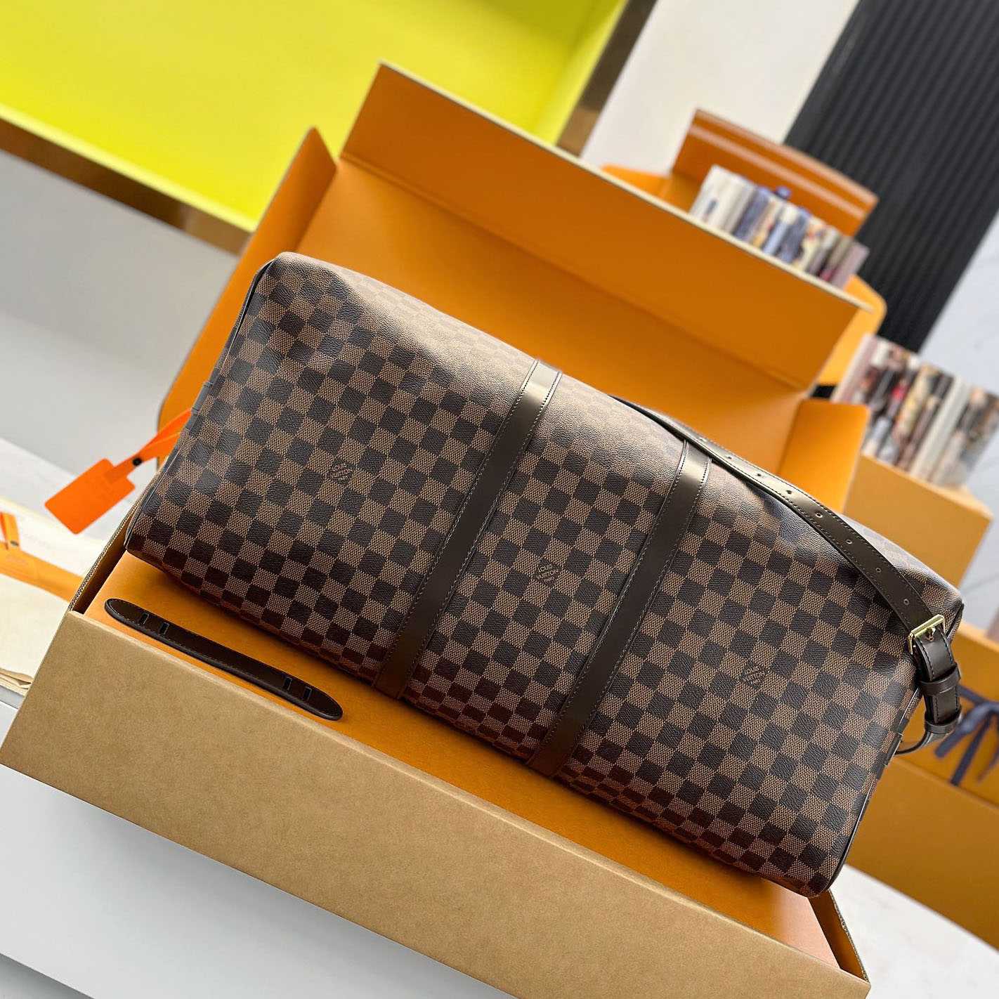 Louis Vuitton Keepall Bandoulière 55 N41414 - DopestKickz