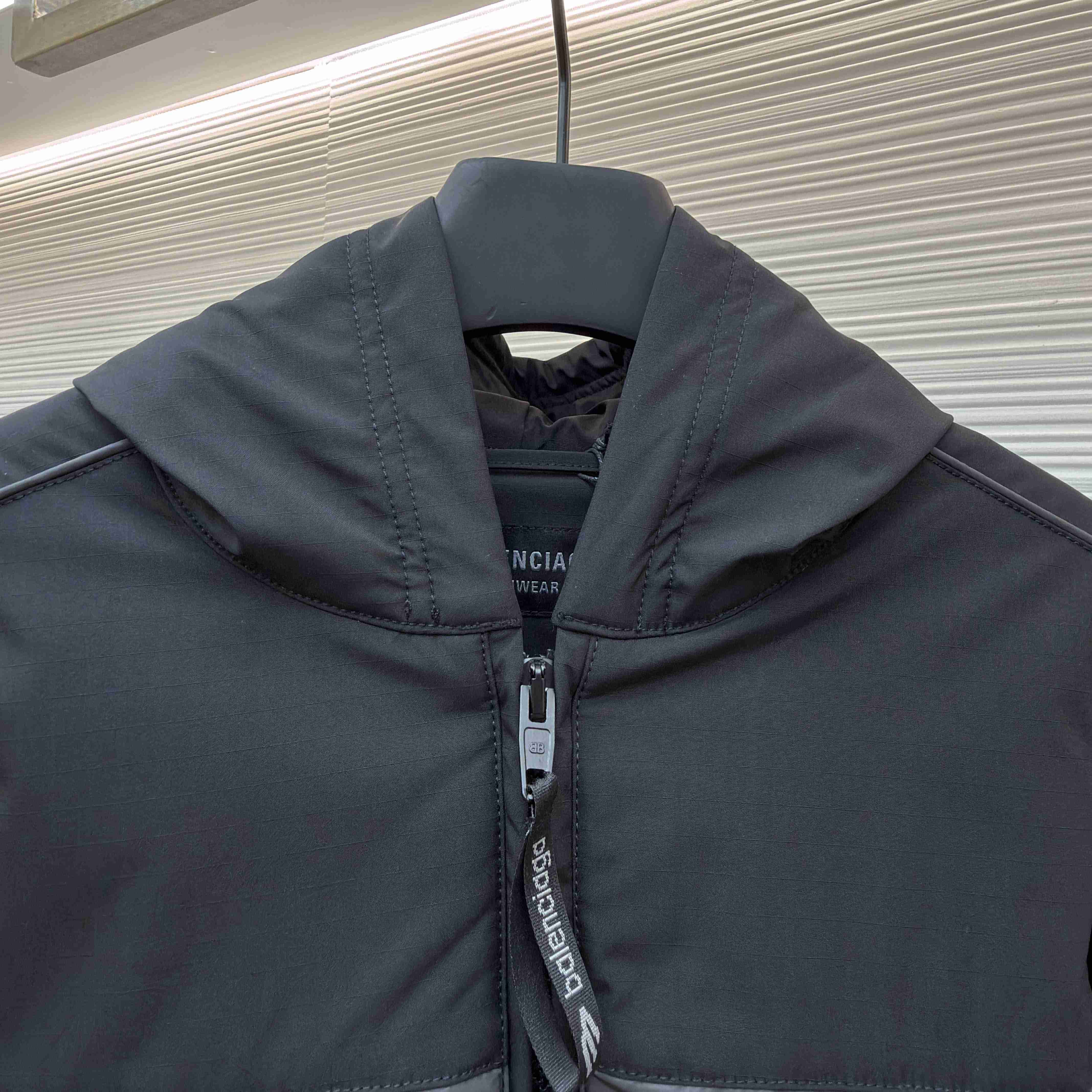 Balenciaga 3B Sports Icon Ski Tracksuit Parka in black - DopestKickz