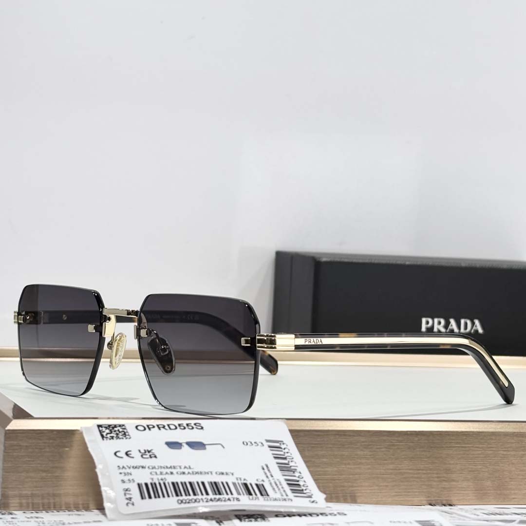 Prada SPR D55S Sunglasses     - DopestKickz