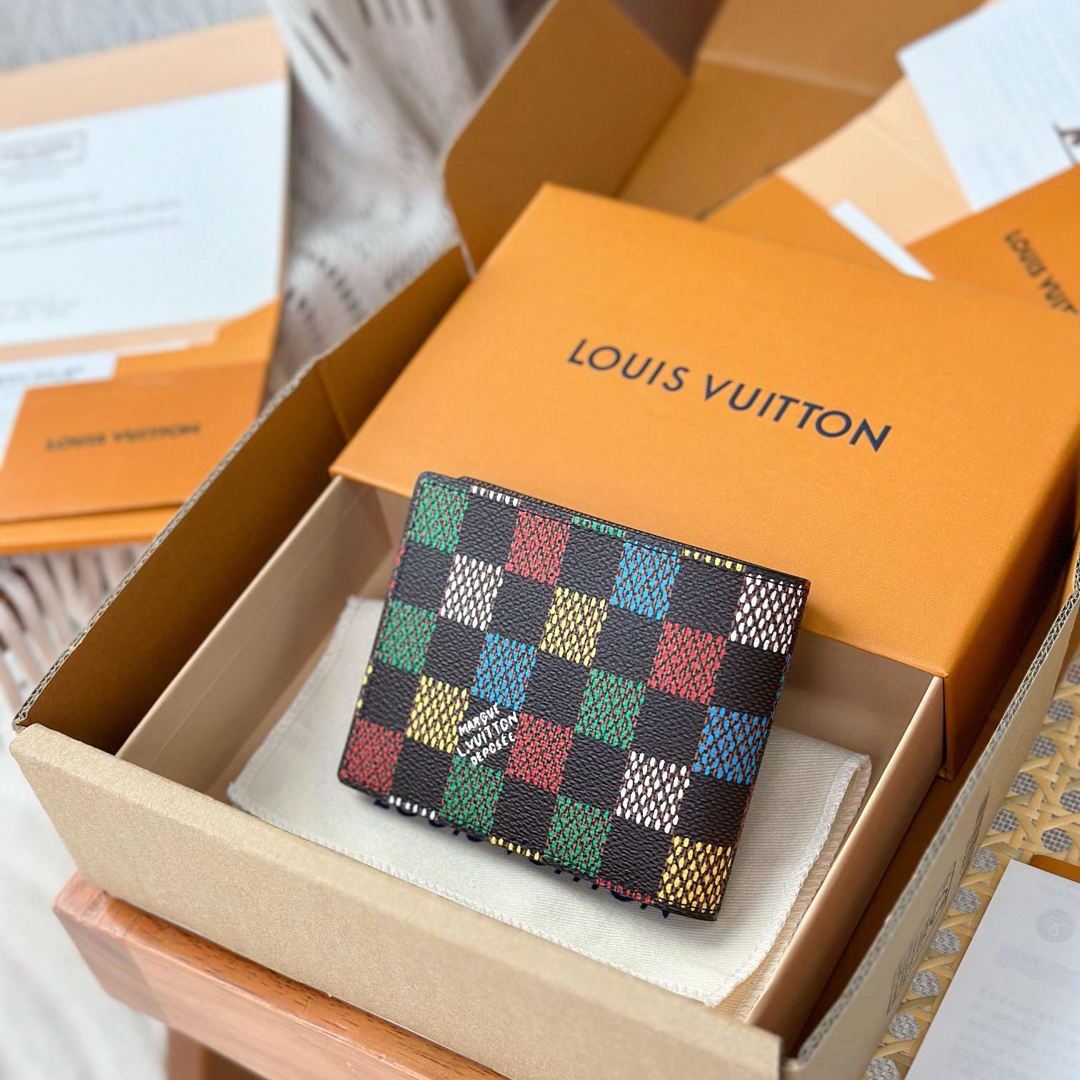 Louis Vuitton Slender Wallet N00185 - DopestKickz
