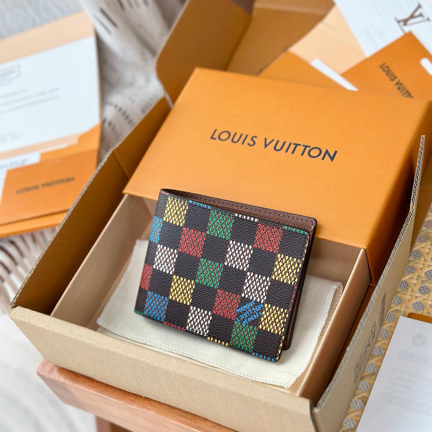 Louis Vuitton Slender Wallet N00185 - DopestKickz