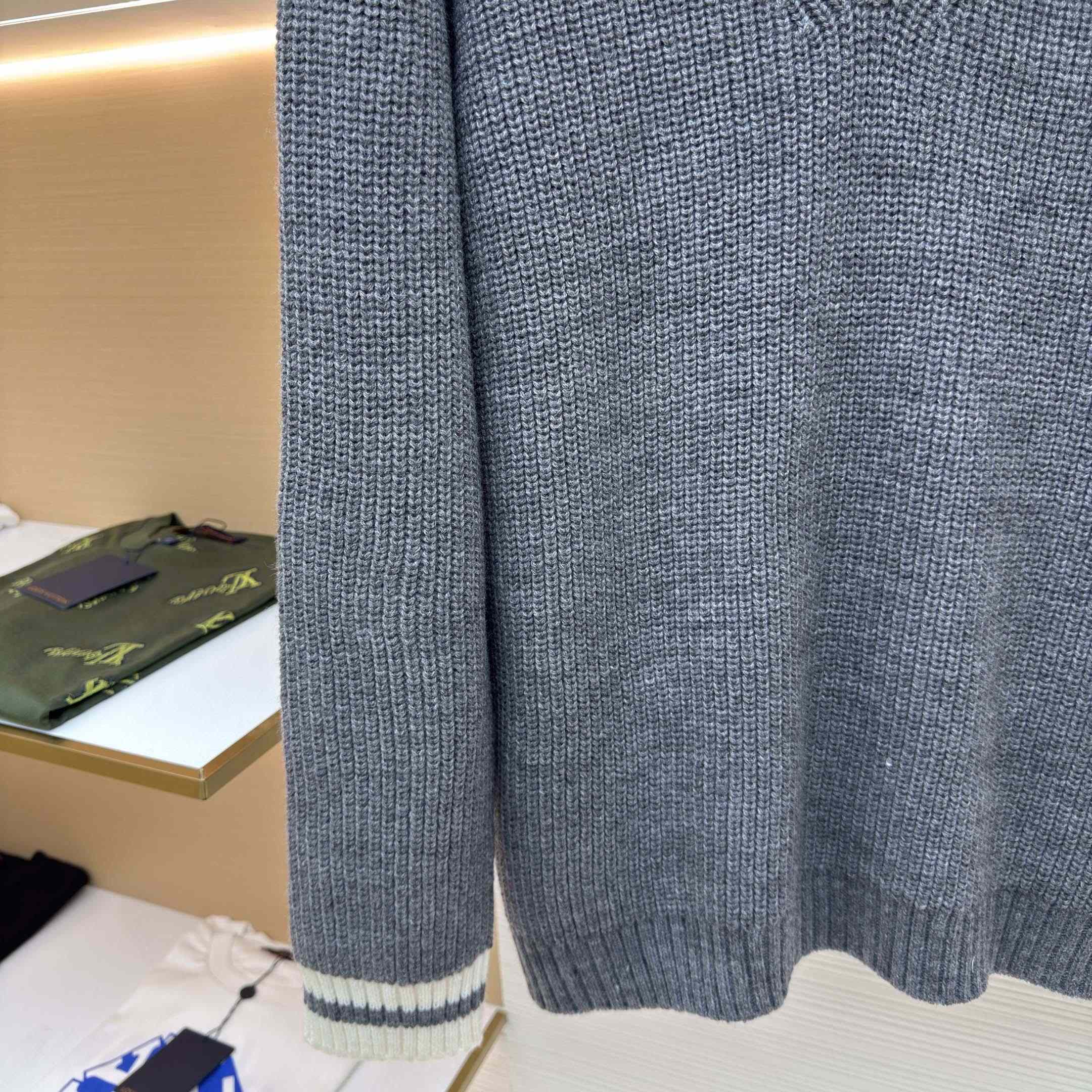 Miu Miu Wool And Cashmere V-neck Sweater - DopestKickz
