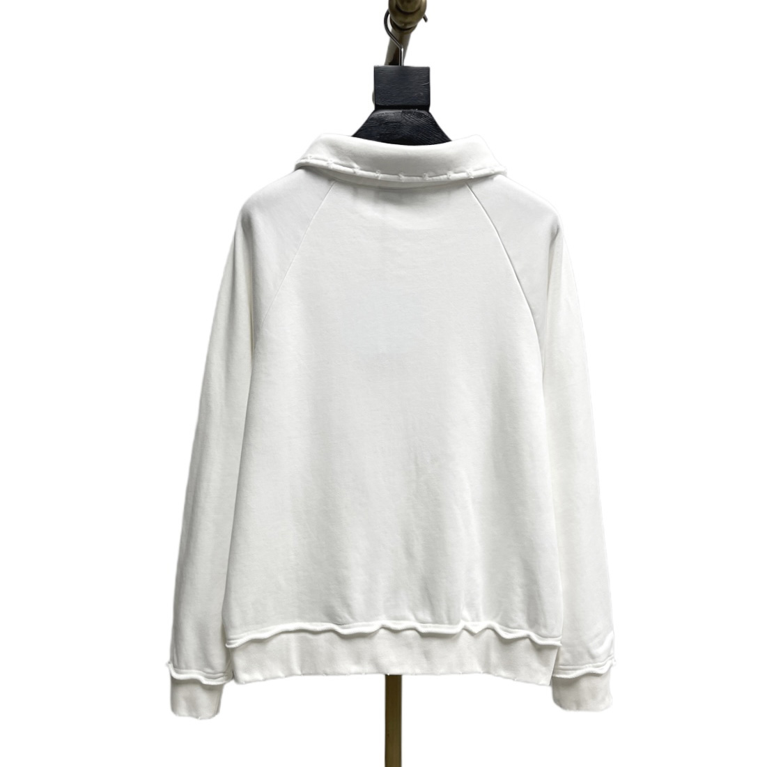 Miu Miu Logo-patch Polo Sweatshirt   60037 - DopestKickz