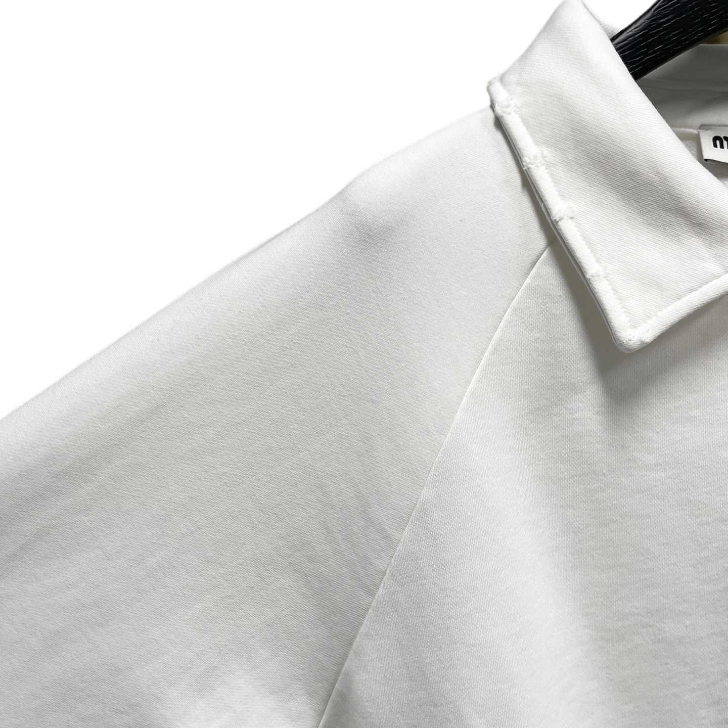 Miu Miu Logo-patch Polo Sweatshirt   60037 - DopestKickz