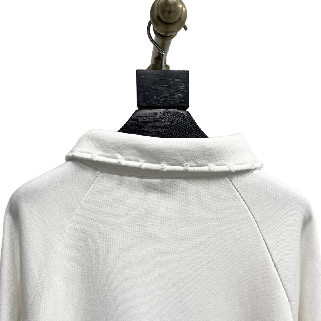 Miu Miu Logo-patch Polo Sweatshirt   60037 - DopestKickz