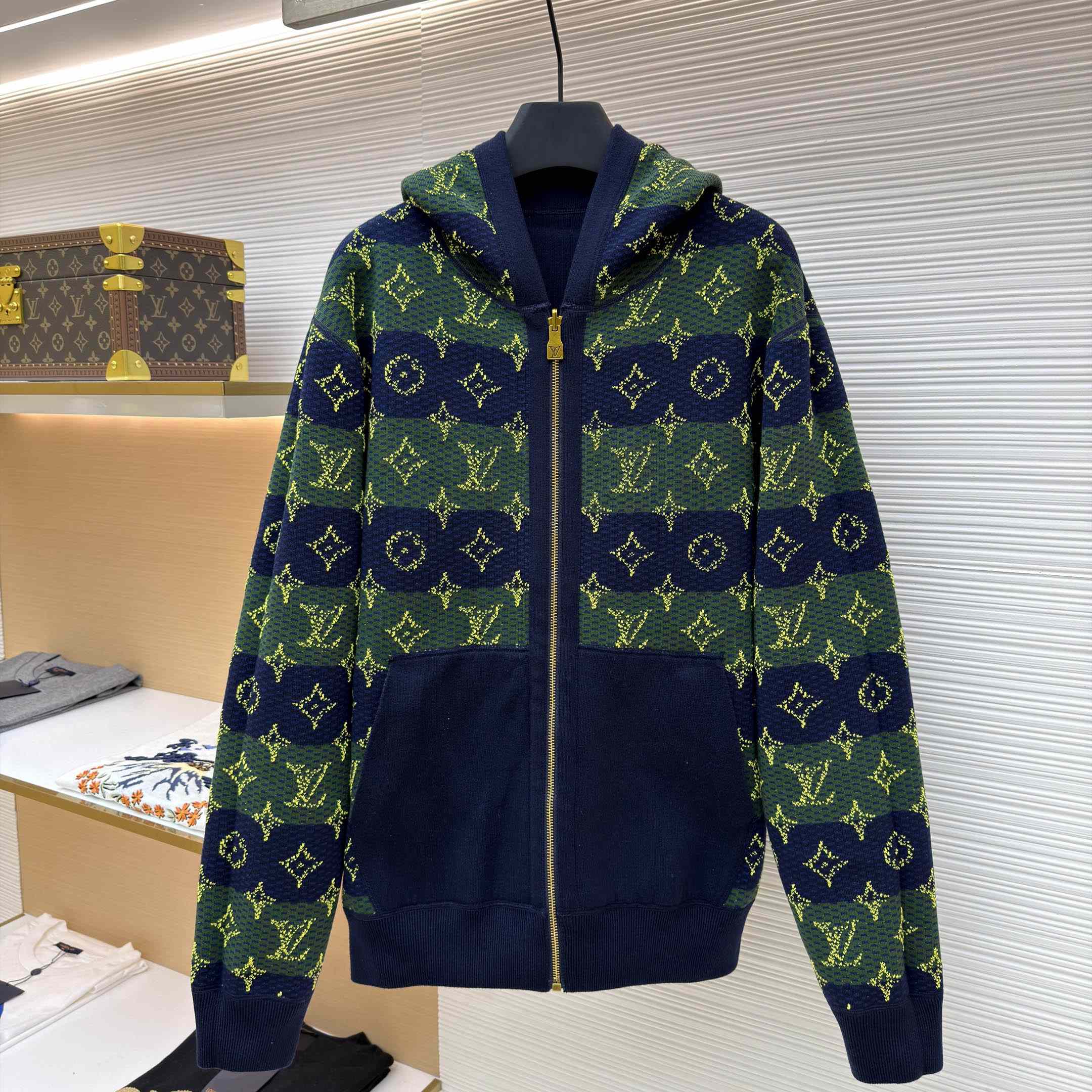 Louis Vuitton Monogram Double Face Reversible Hoodie 1AIJZ9 - DopestKickz