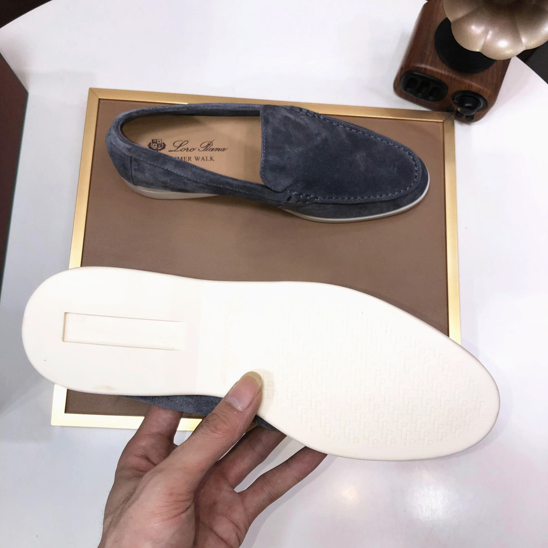 Loro Piana Summer Walk Loafers - DopestKickz