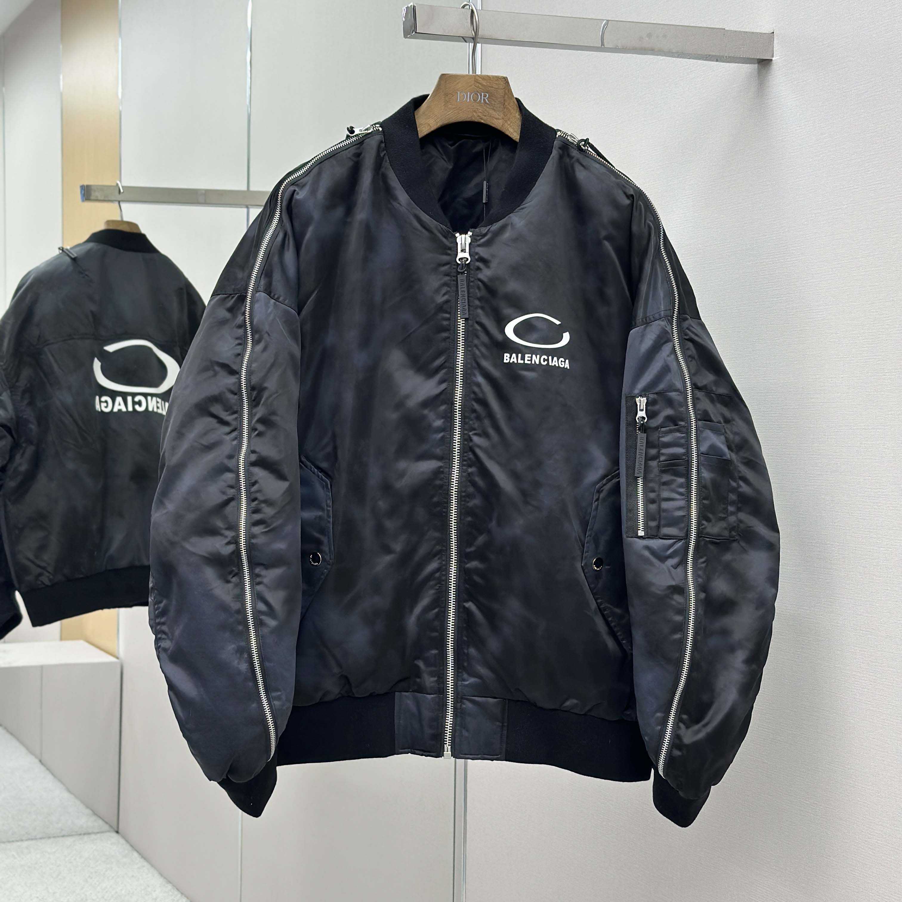Balenciaga Bomber Jacket  - DopestKickz