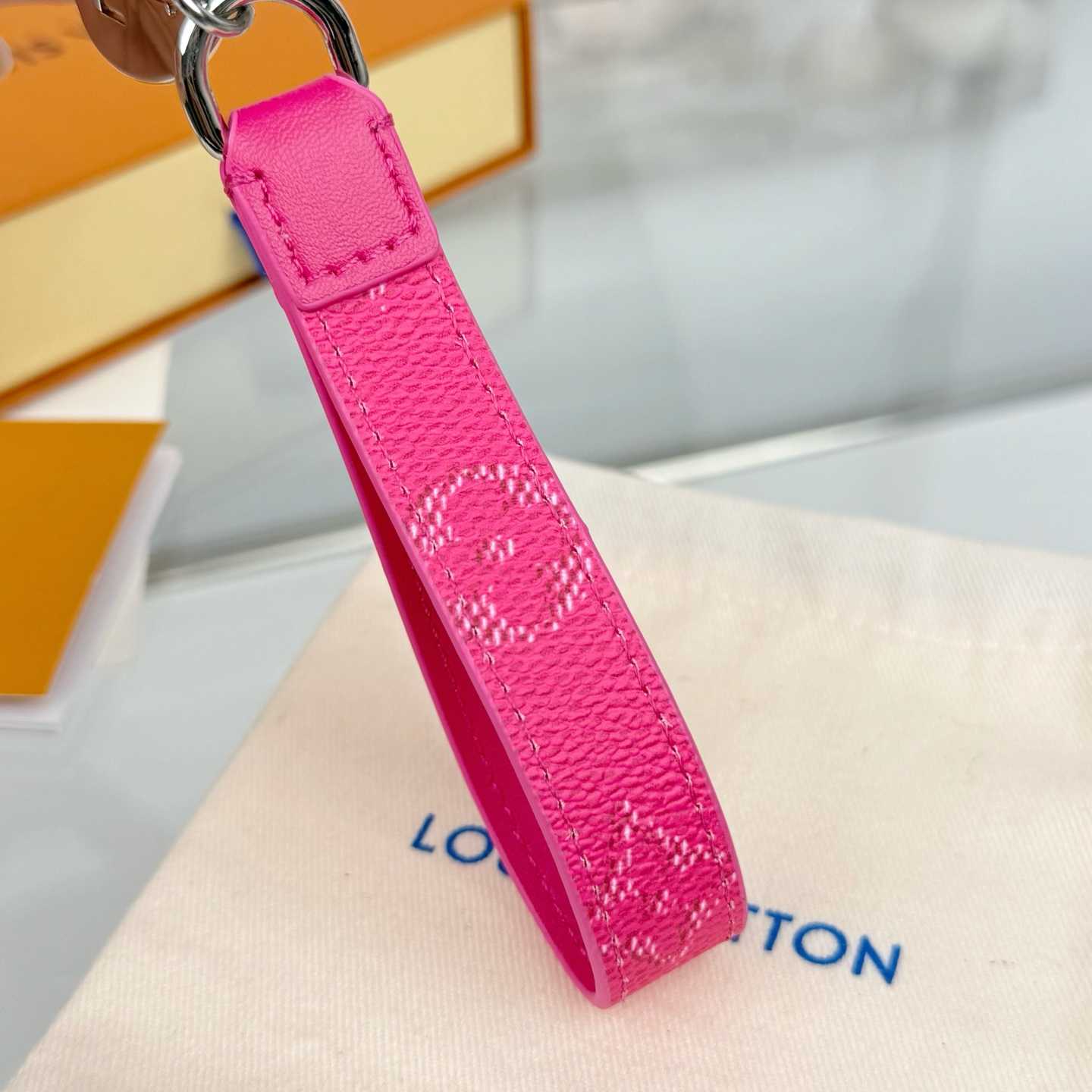 Louis Vuitton LV Slim Dragonne Key Holder and Bag Charm S00  - DopestKickz