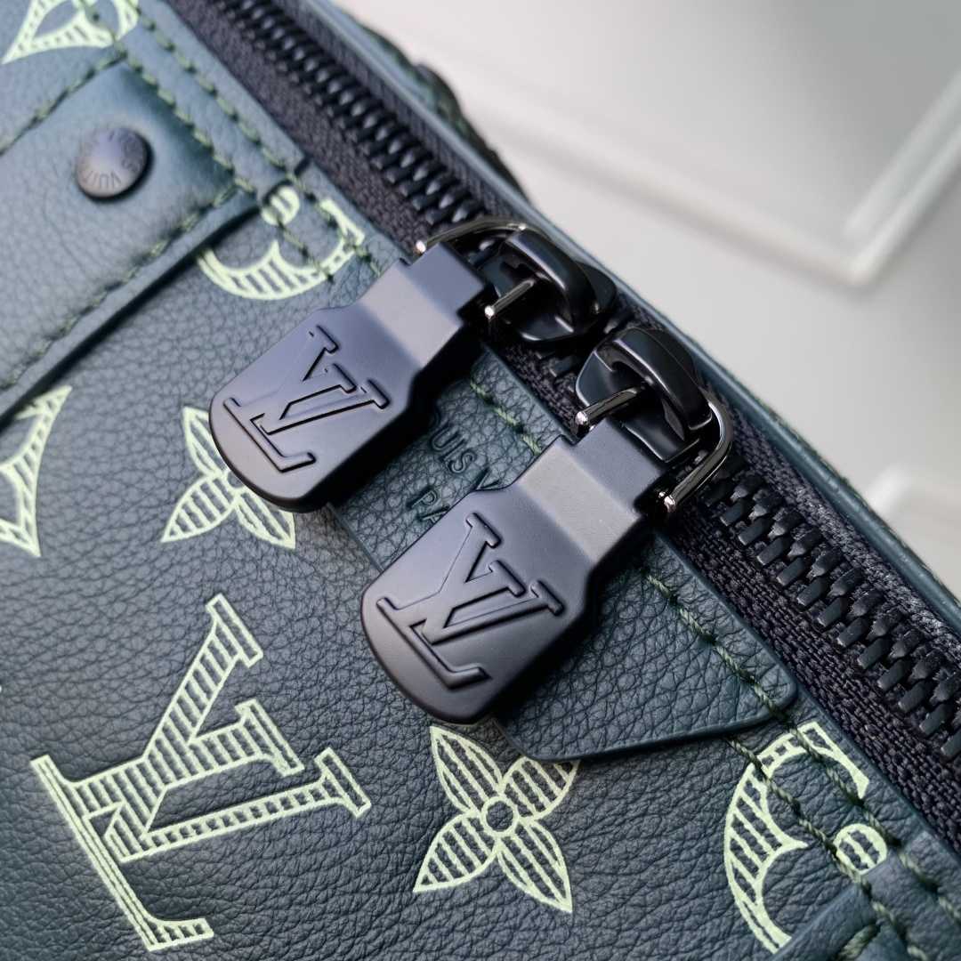 Louis Vuitton City Keepall Monogram Shadow   M27184 - DopestKickz