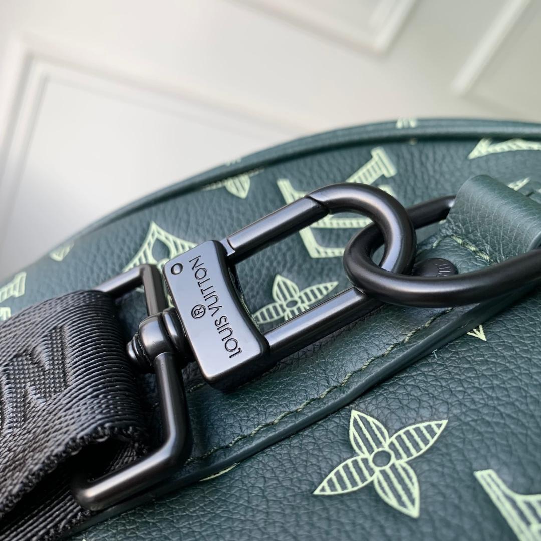 Louis Vuitton City Keepall Monogram Shadow   M27184 - DopestKickz