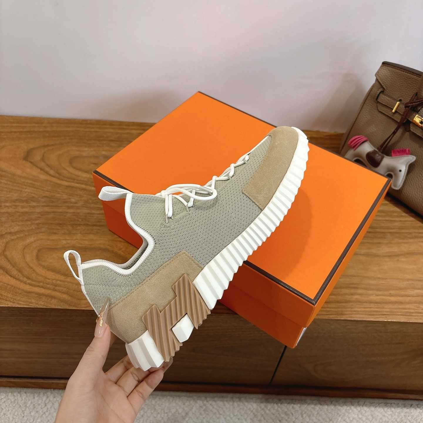 Hermes Lift Slip-on Sneaker - DopestKickz