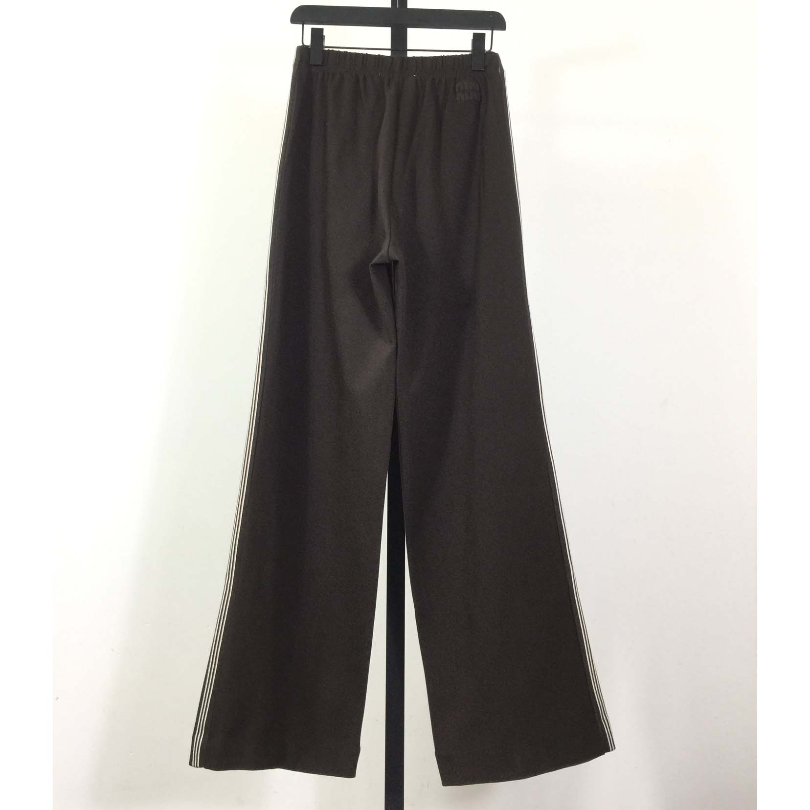 Miu Miu Fabric Stitch Knit Pants - DopestKickz