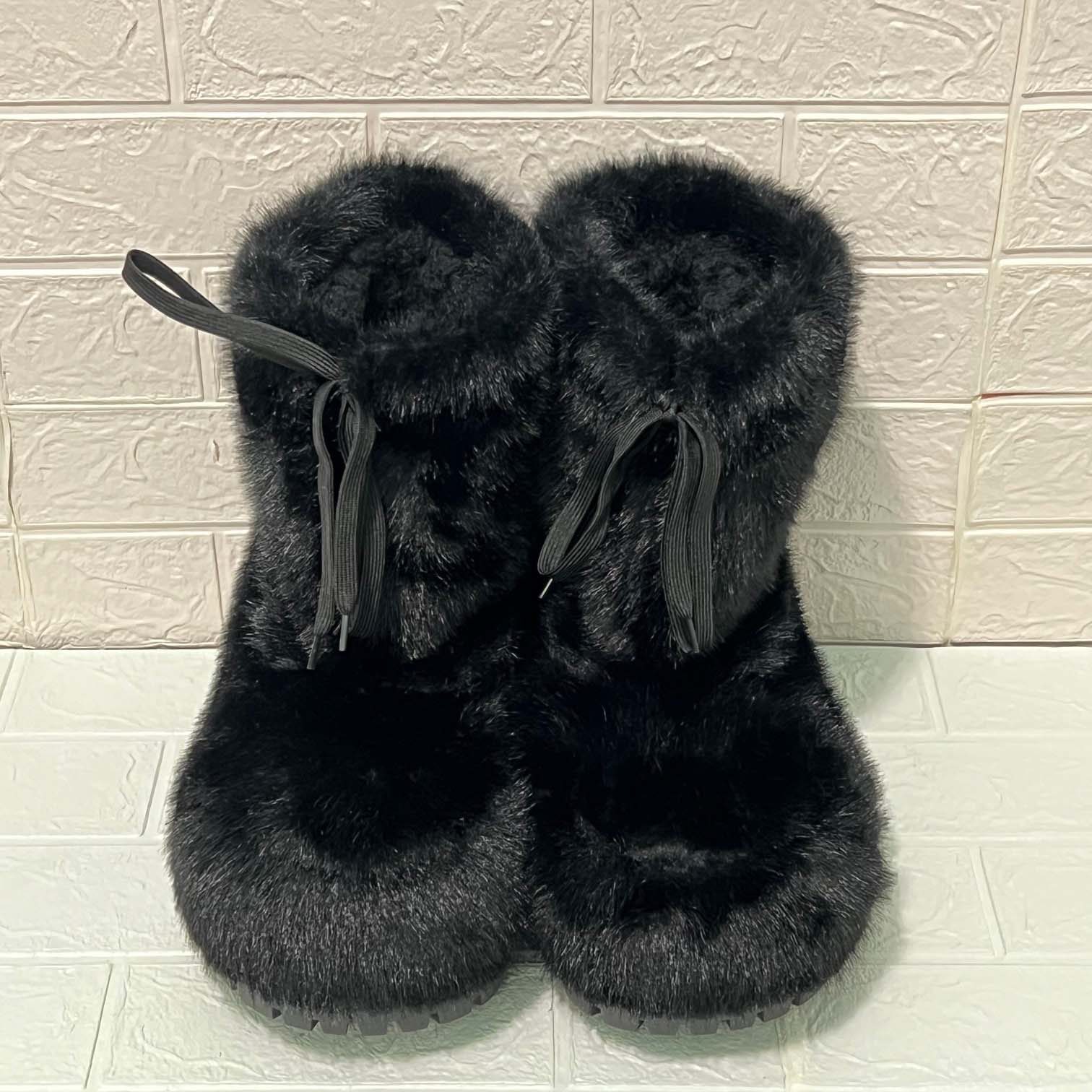 Balenciaga Alaska Low Boot In Black Synthetic Material - DopestKickz