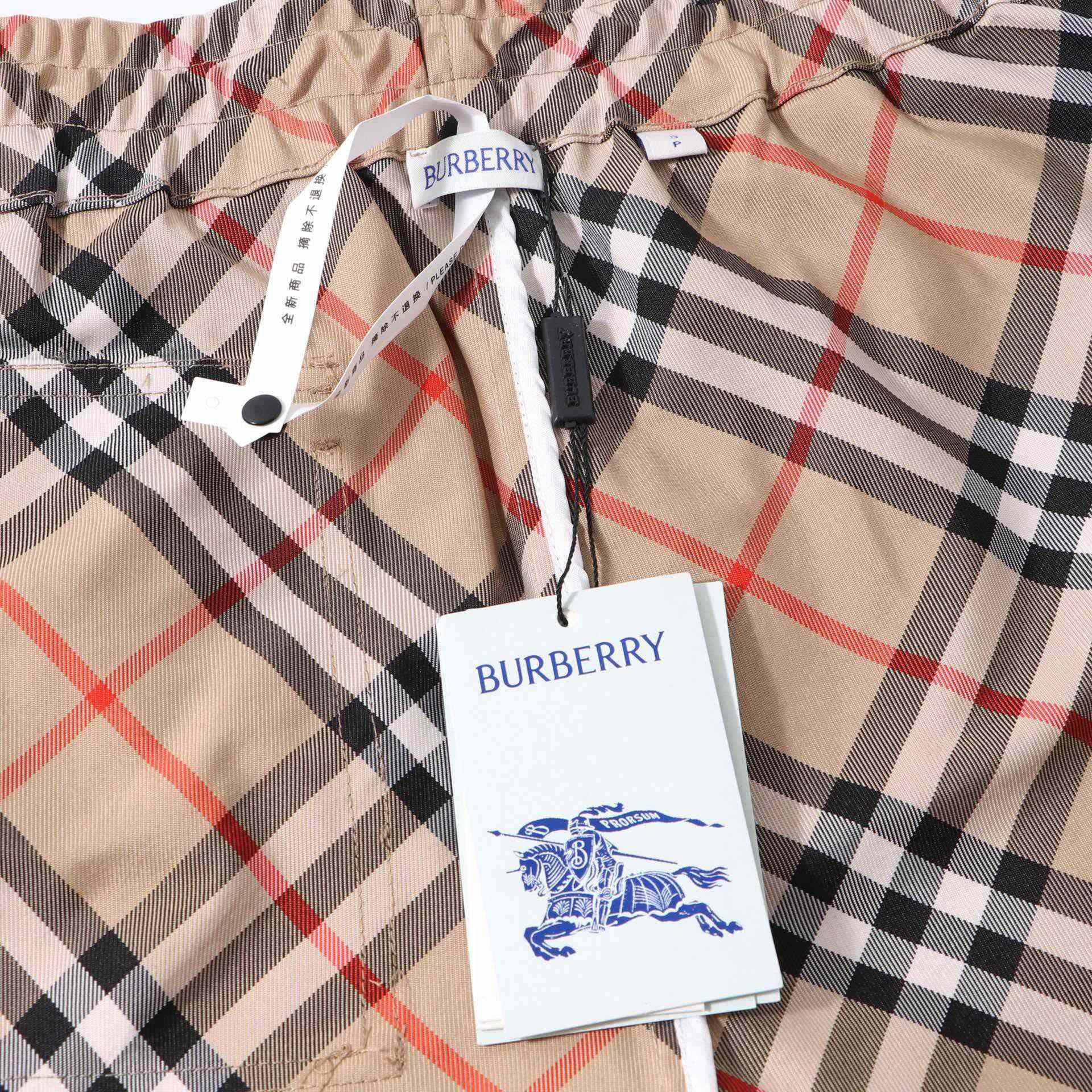 Burberry Check-print Short - DopestKickz