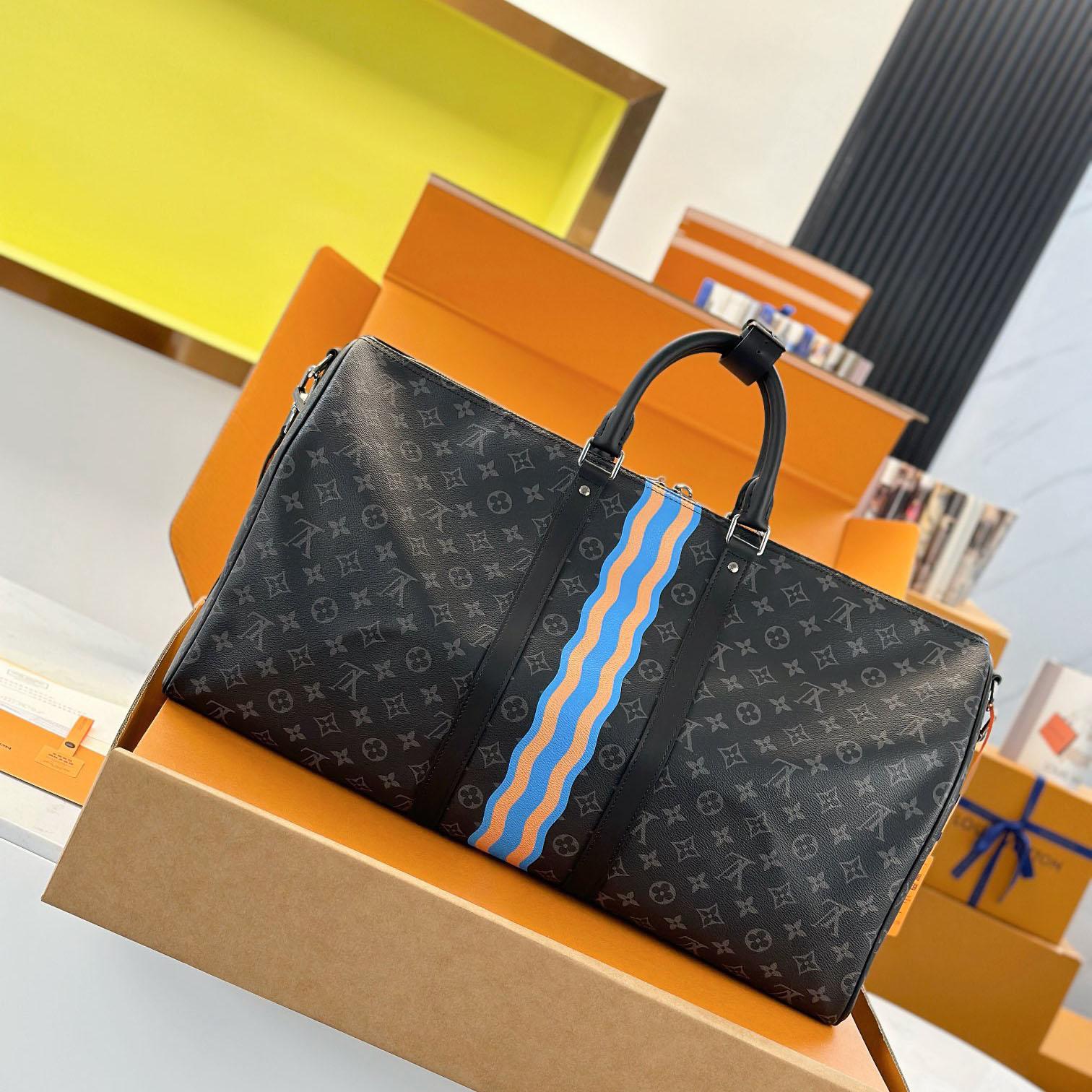 Louis Vuitton Keepall Bandoulière 55 Mon Monogram P01951 - DopestKickz
