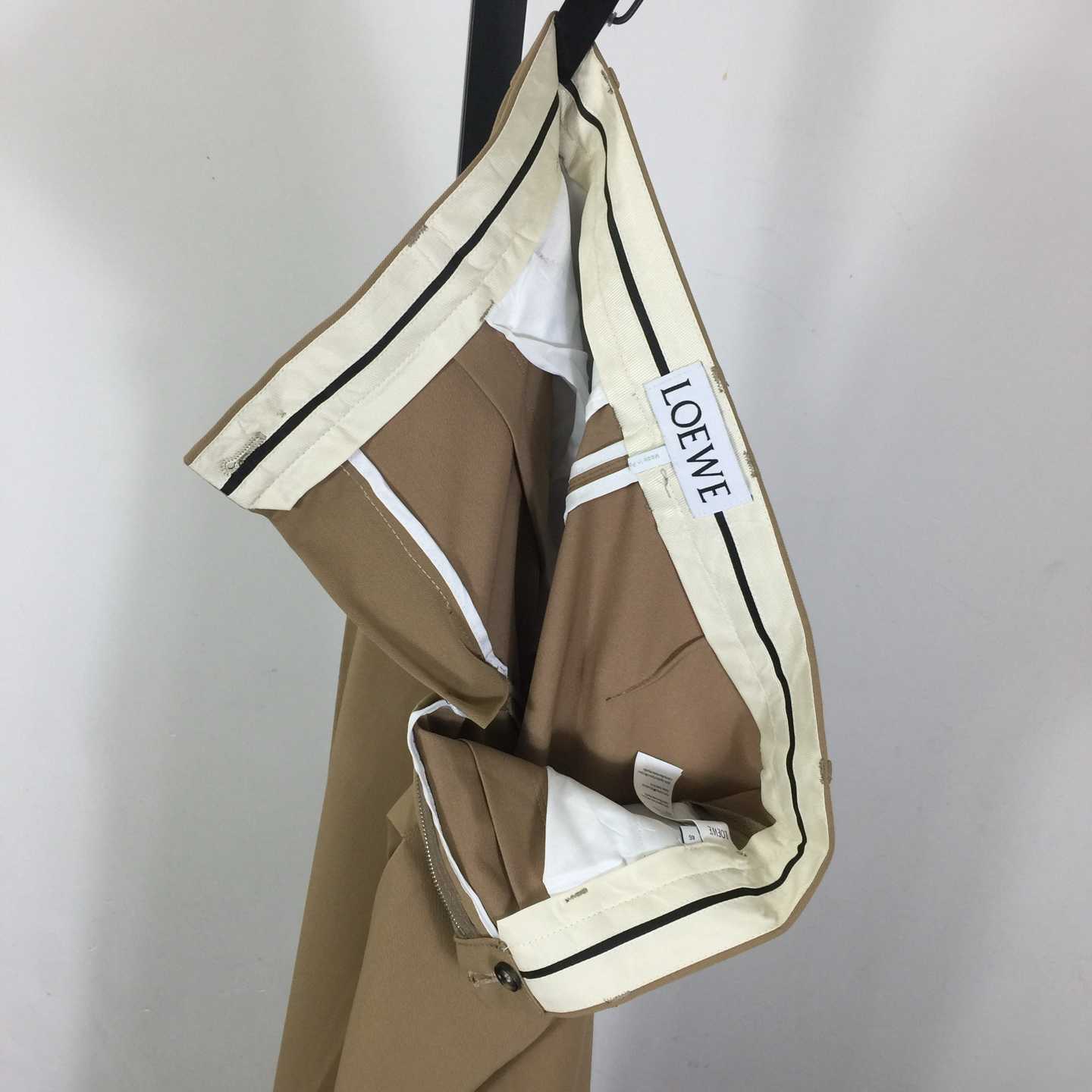 Loewe Low Crotch Trousers In Cotton  - DopestKickz