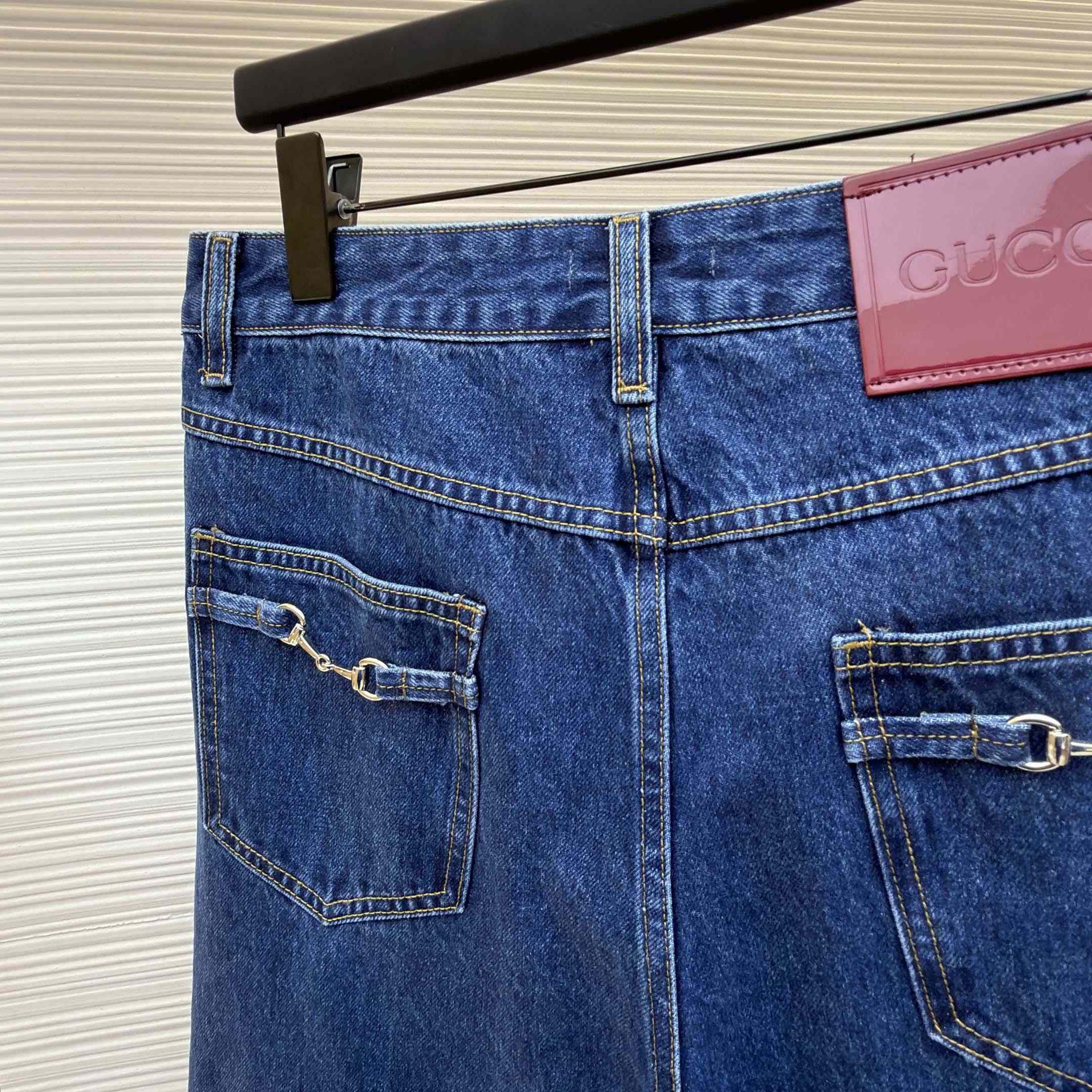 Gucci Cropped Denim Pant - DopestKickz